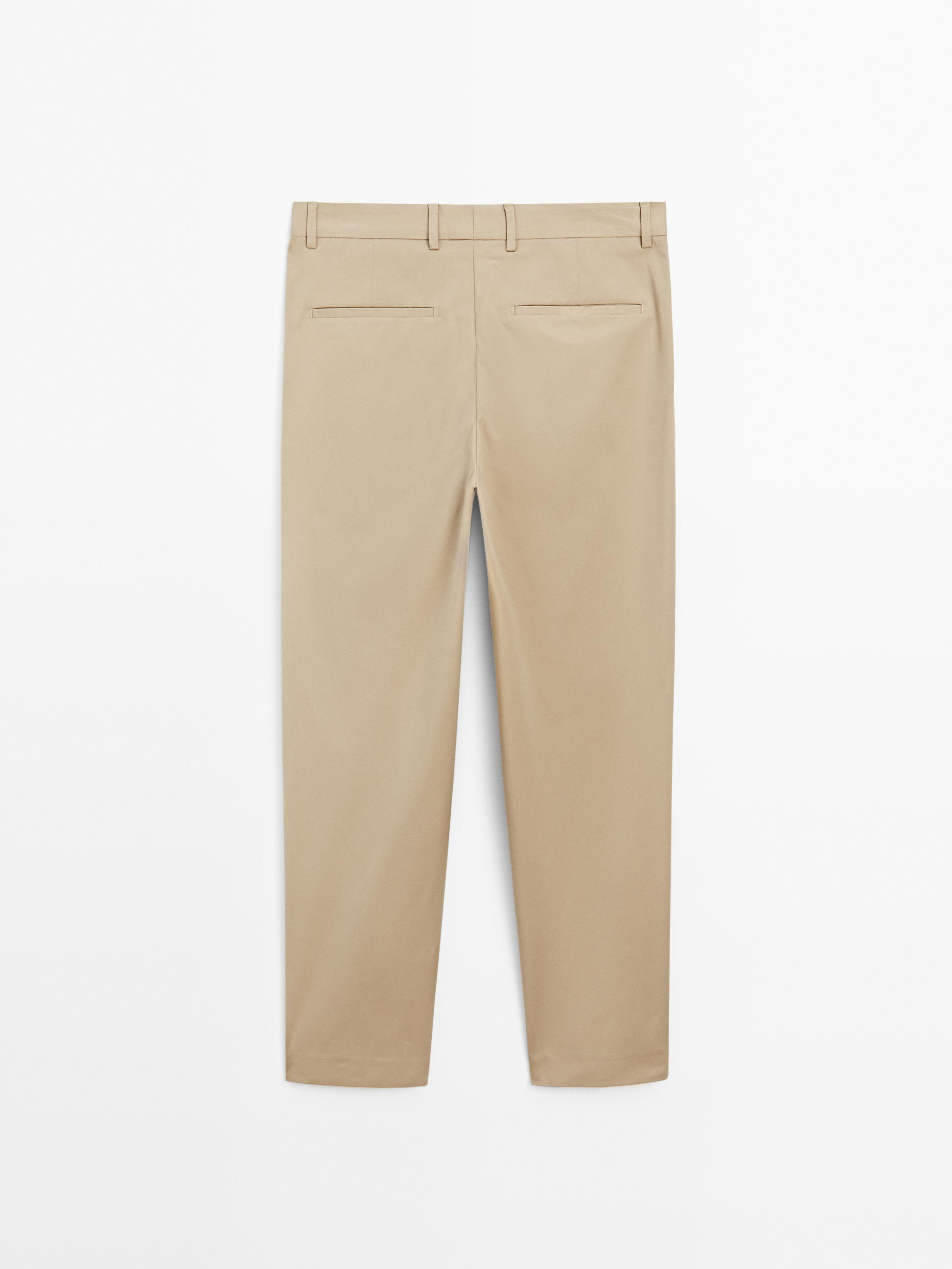 Pantalon relaxed fit à pinces