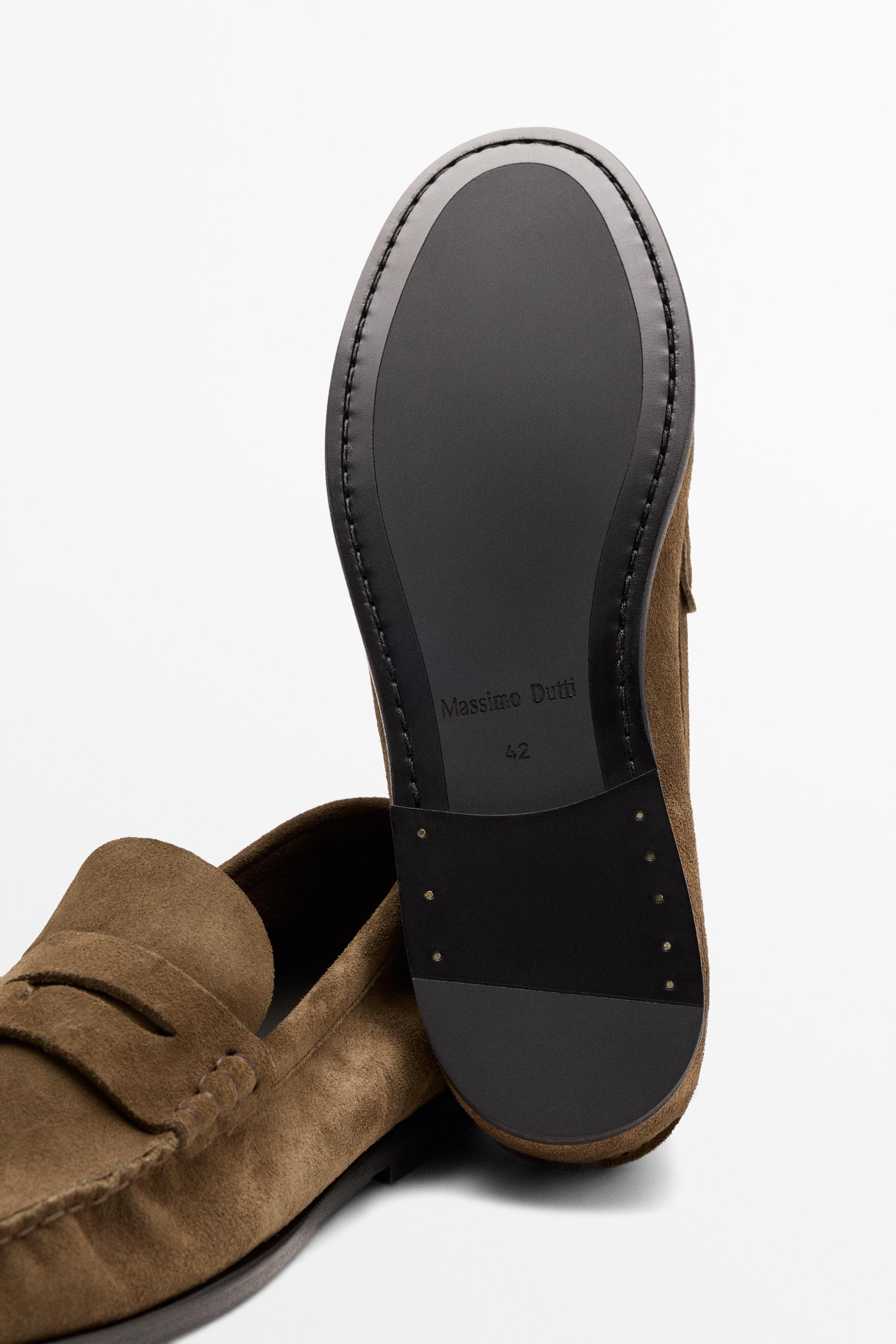 Soft leather penny loafers — OCHRE