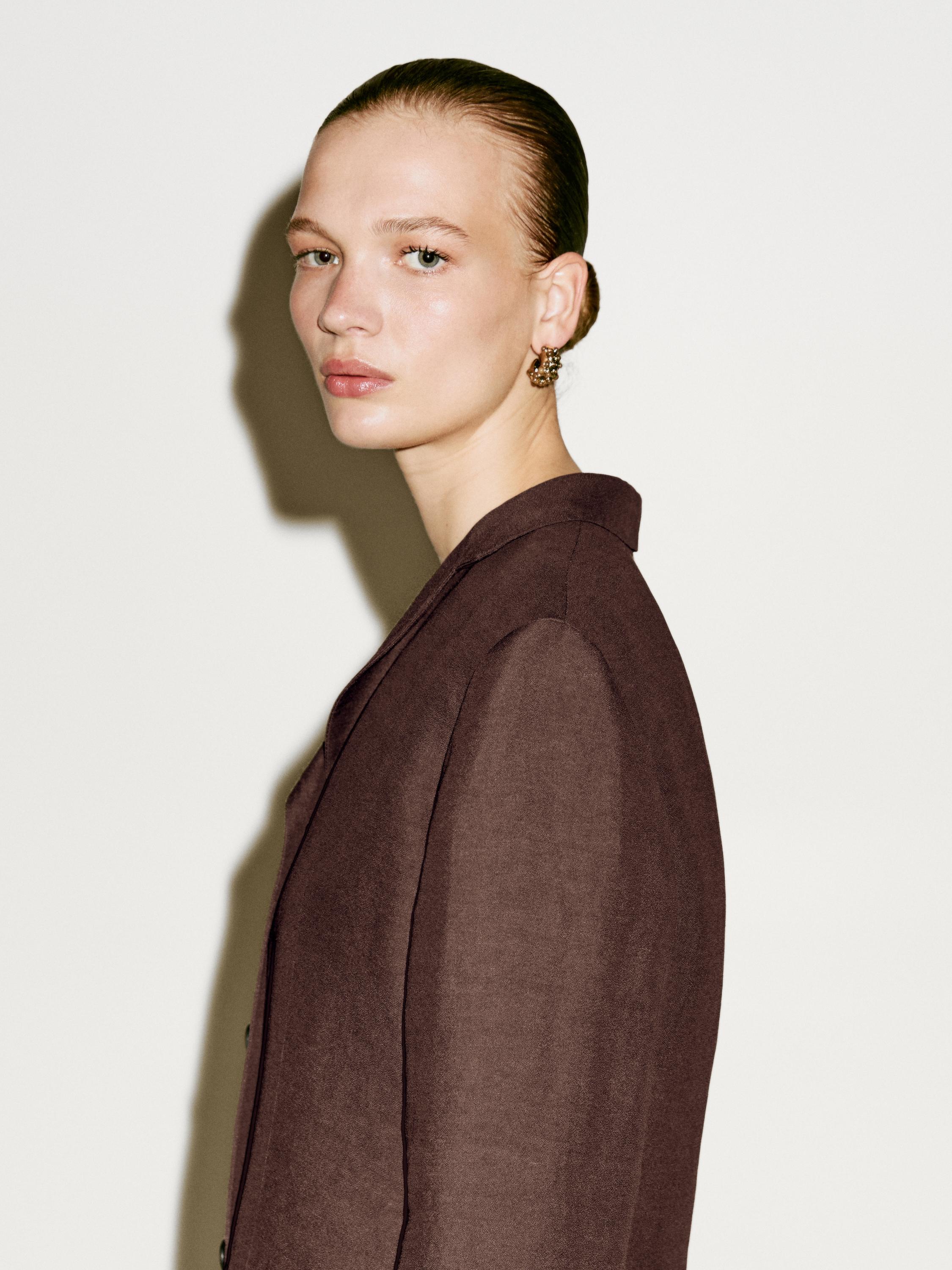 Linen blend suit blazer - Limited Edition
