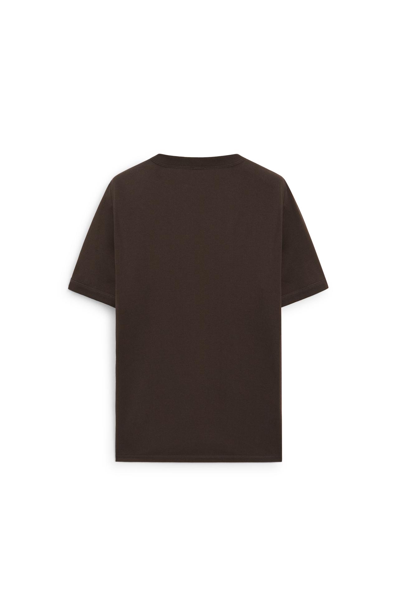 100% cotton short sleeve T-shirt - LIMITED EDITION — Chocolate
