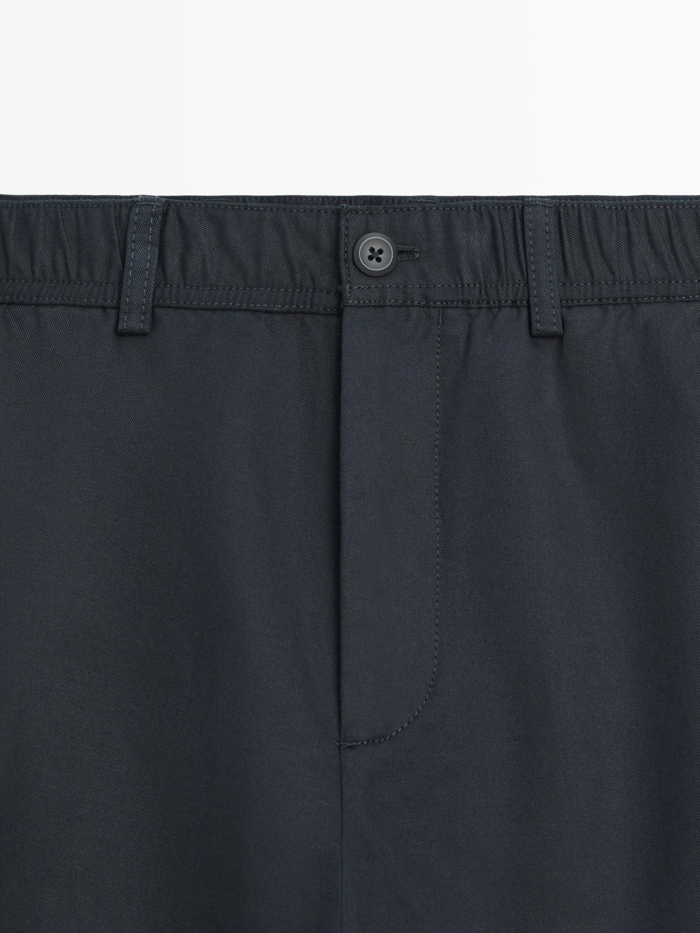 Jogger fit trousers — NAVY BLUE