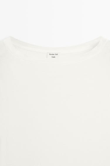 Long sleeve T-shirt - STUDIO — CREAM 4