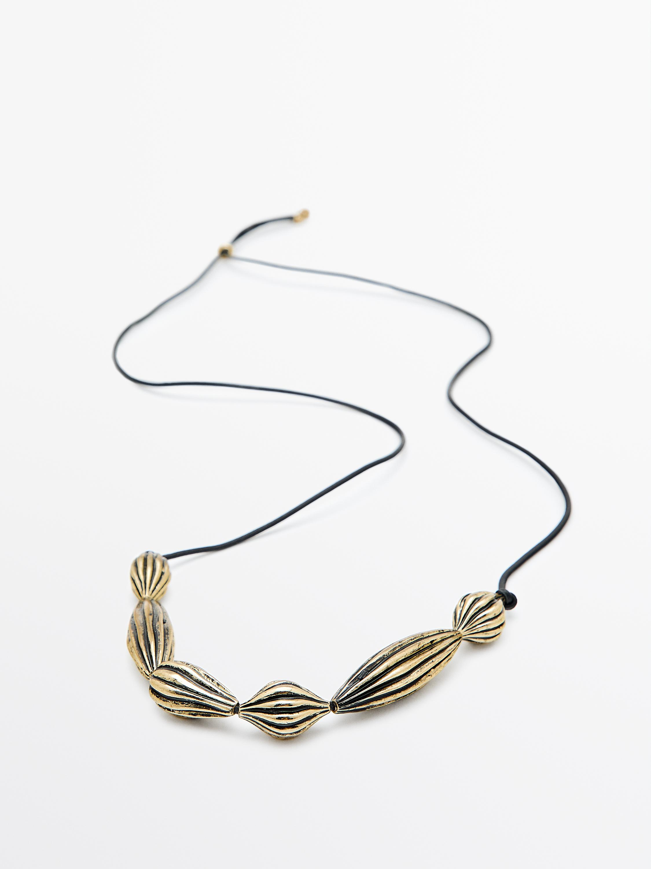 Colgante corto cacao