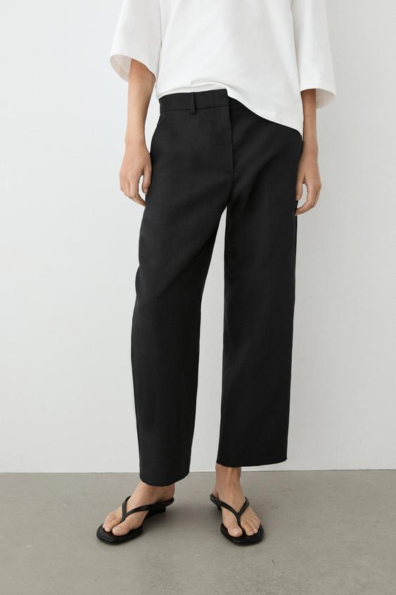 Slim fit kapri pantolon