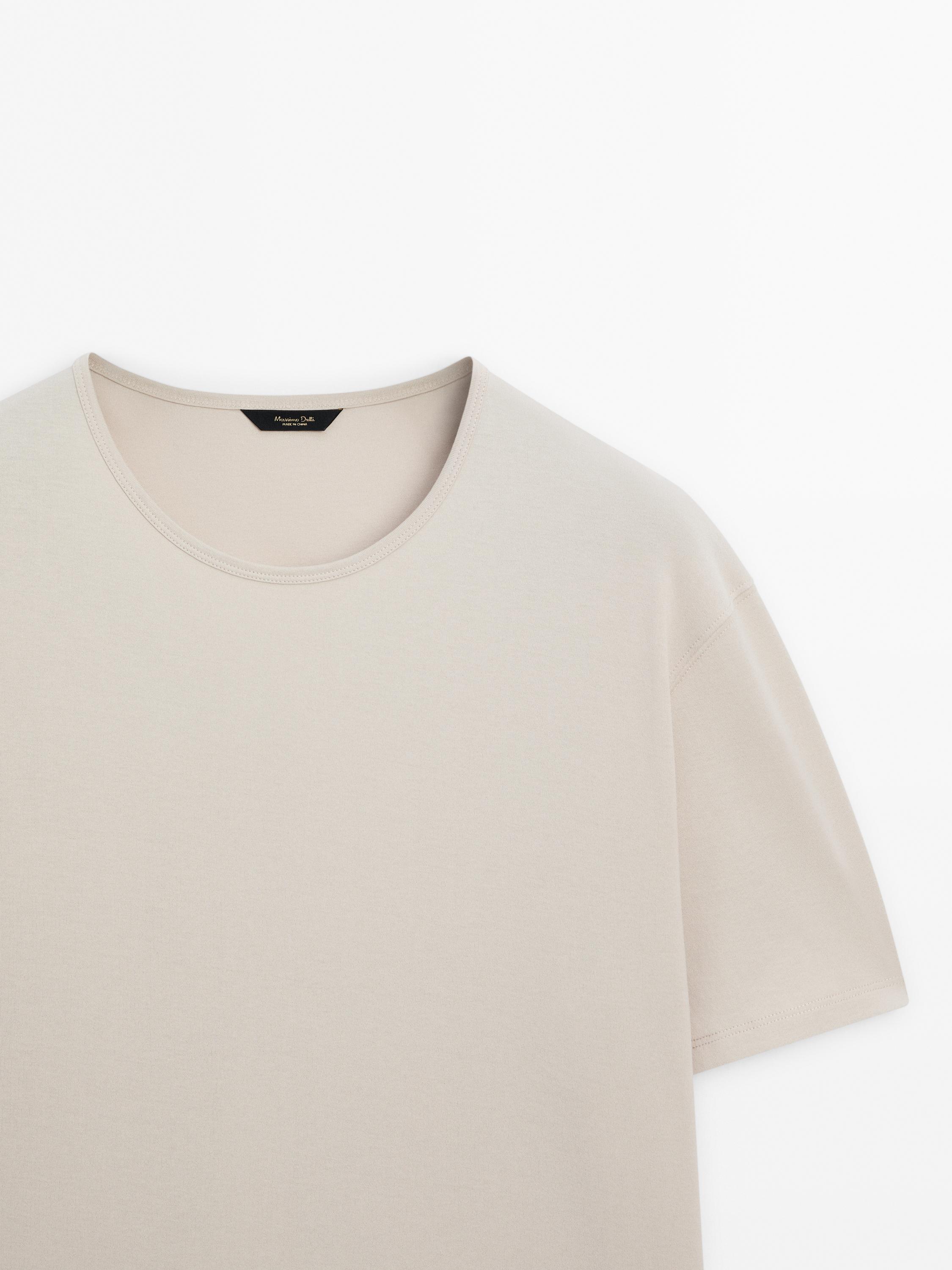Camiseta algodón manga corta