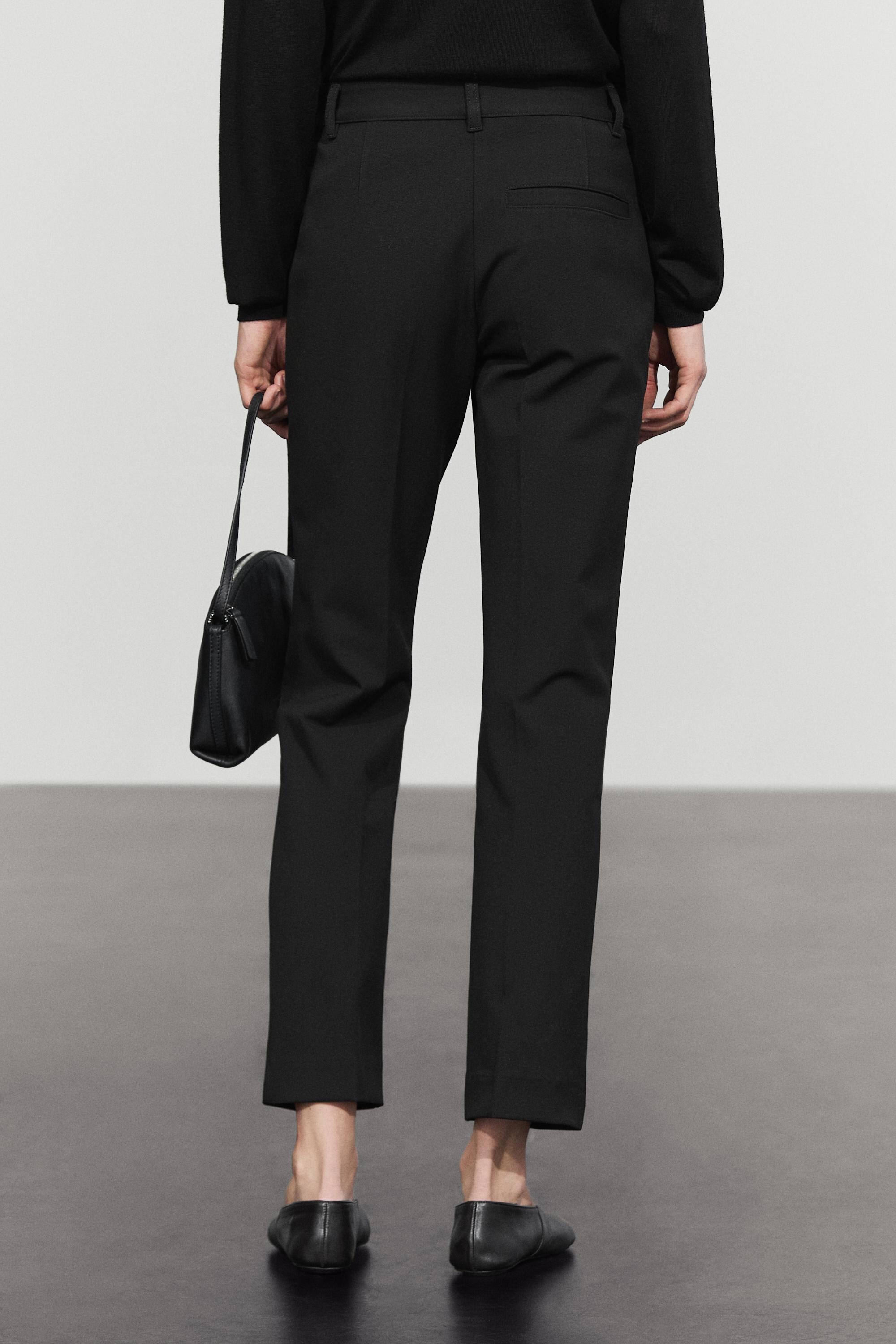 Stretch technical pants — BLACK