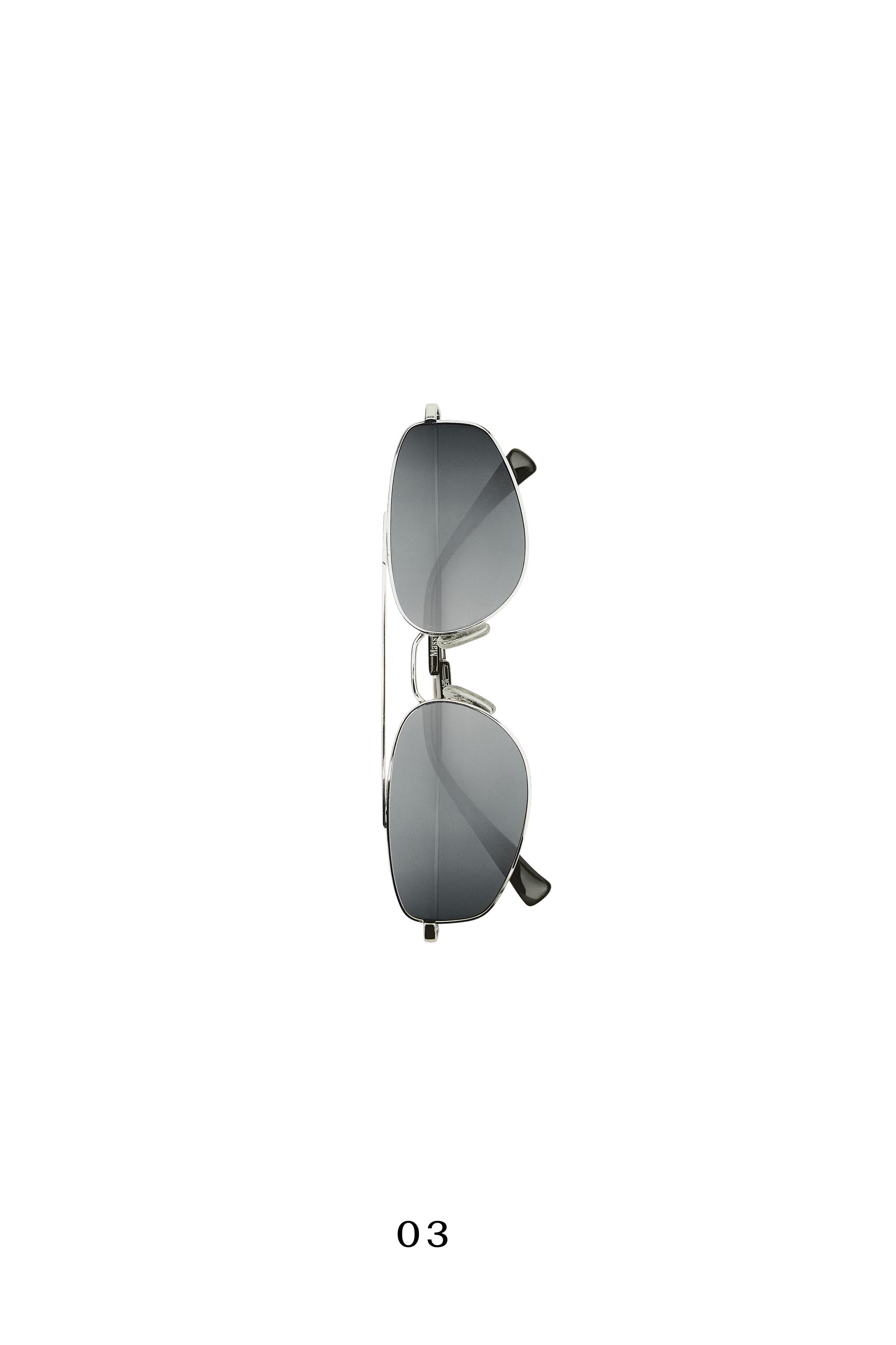 Metal sunglasses — SILVER