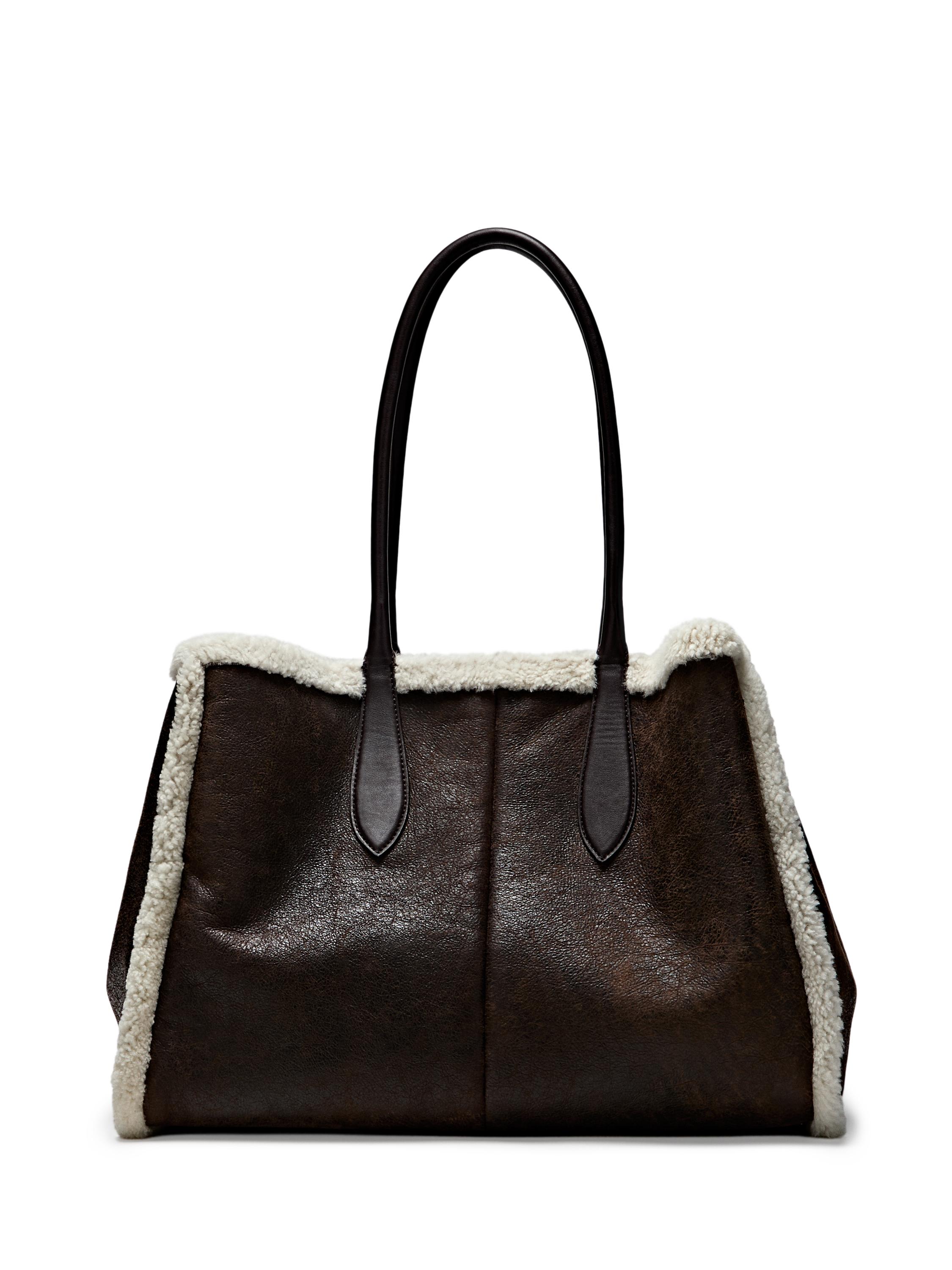 Double-faced MD ICON bag — BROWN