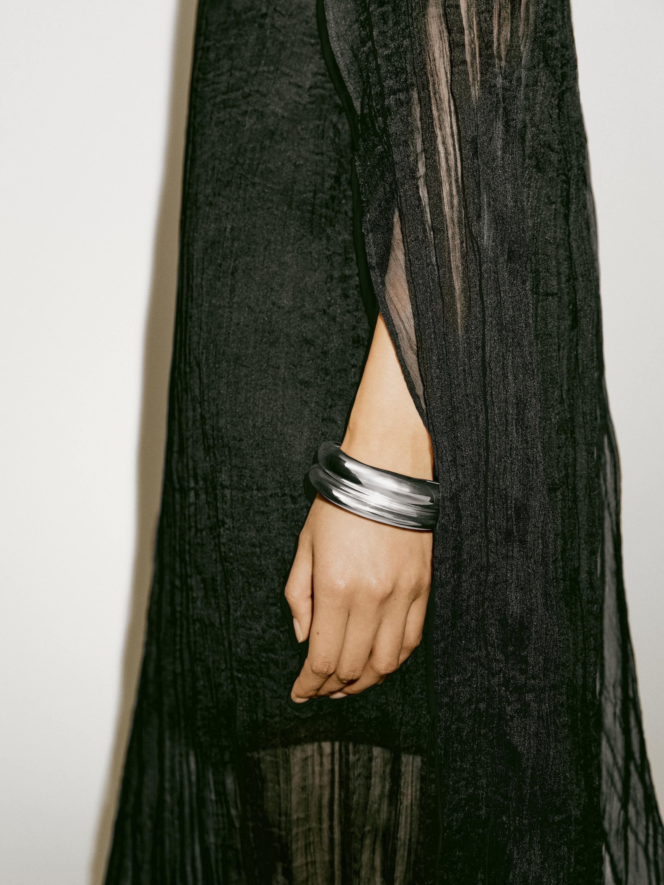 Long flowing pleated dress - Limited Edition