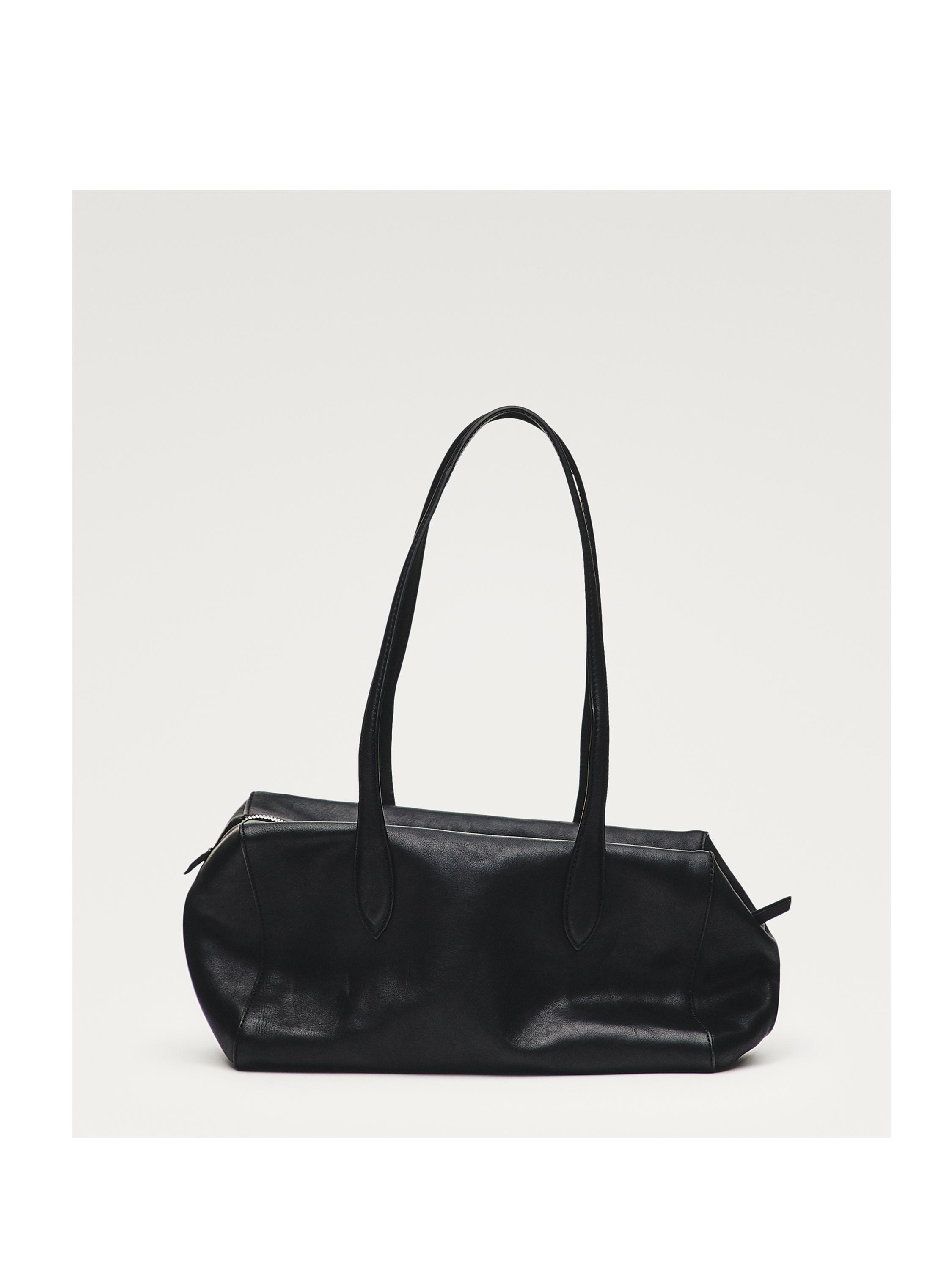 Bolso satchel pel napa