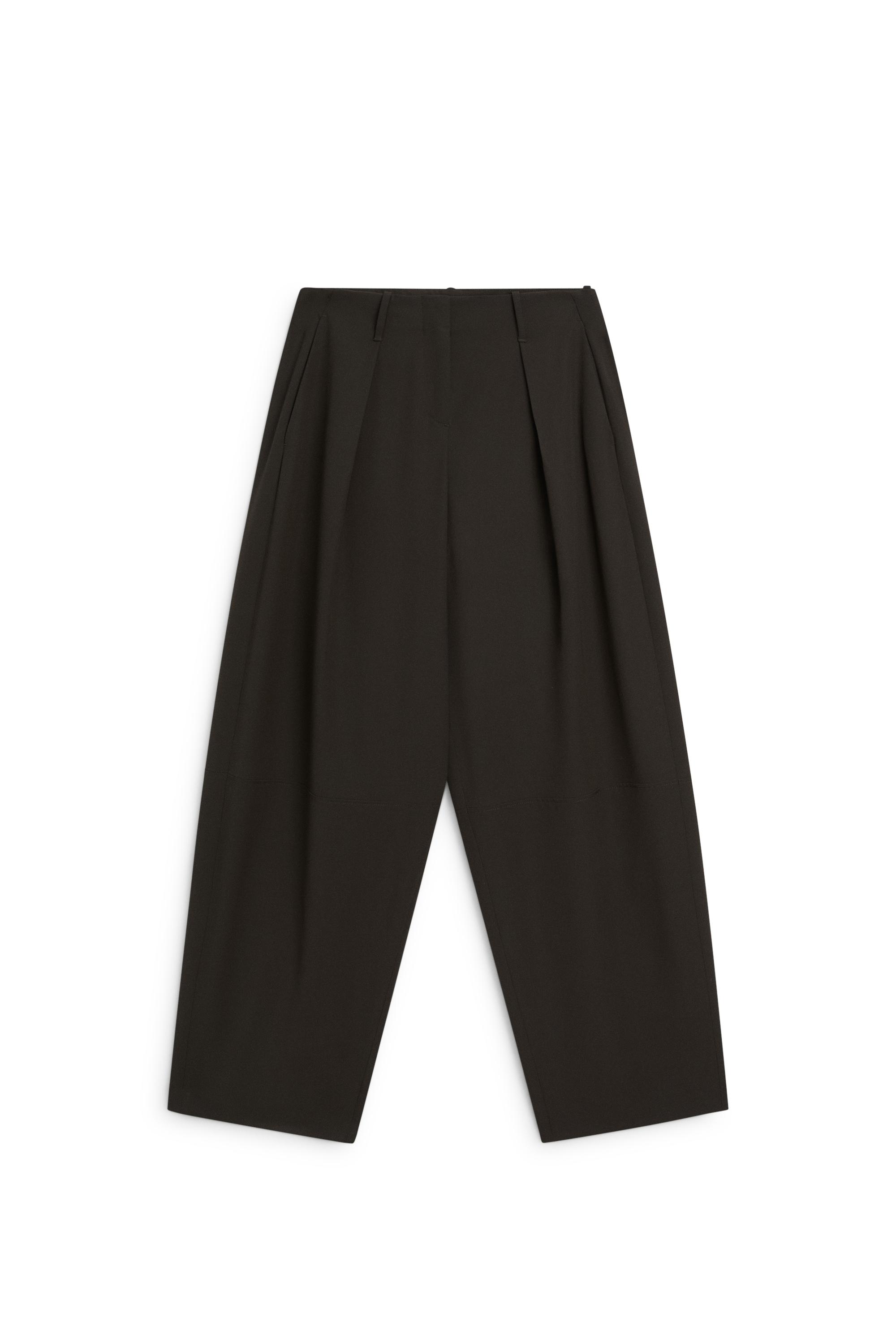 Barrel fit pants with seam detail - LIMITED EDITION by Massimo Dutti