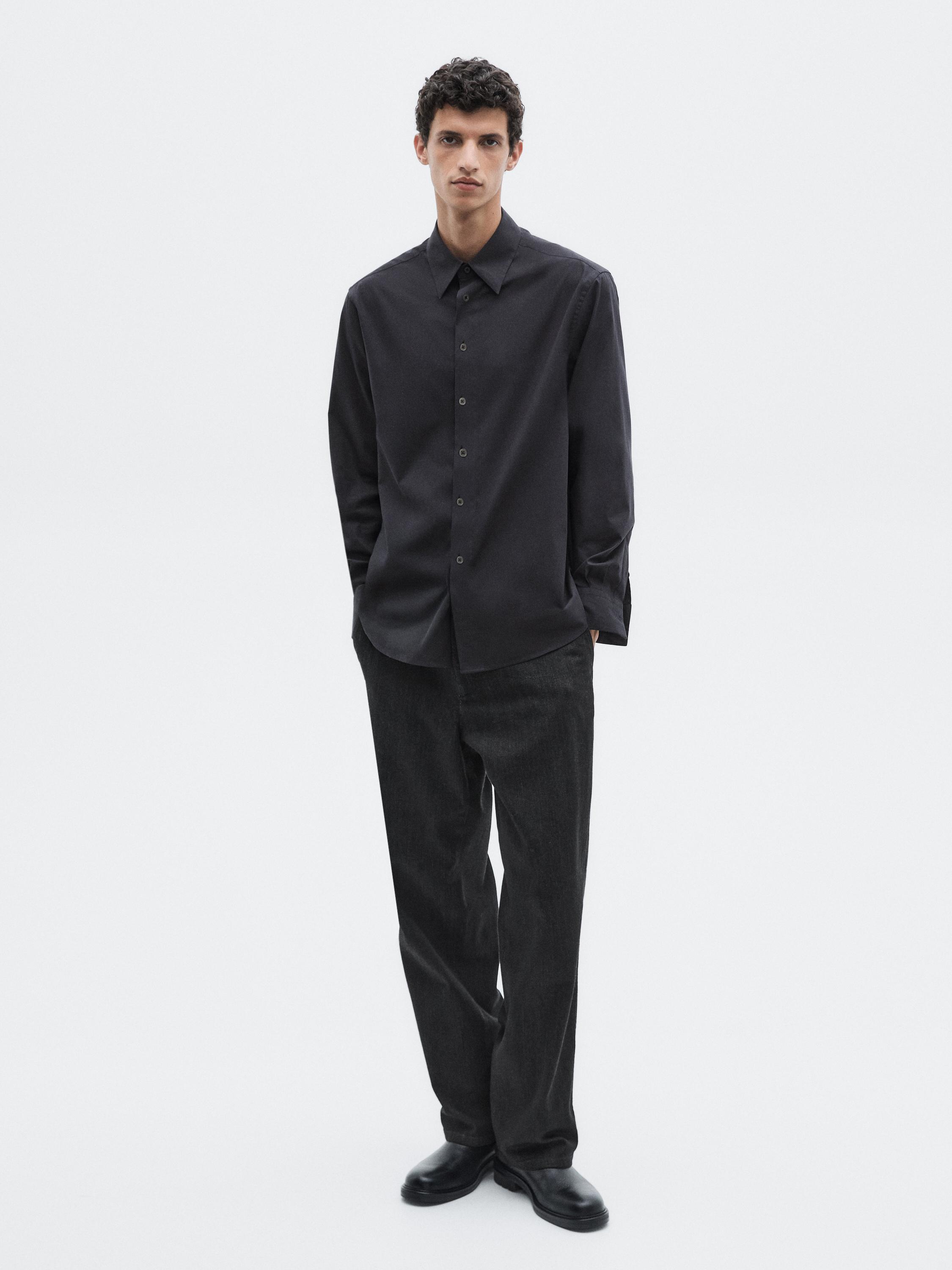 Relax fit 100% katoenen overhemd - LIMITED