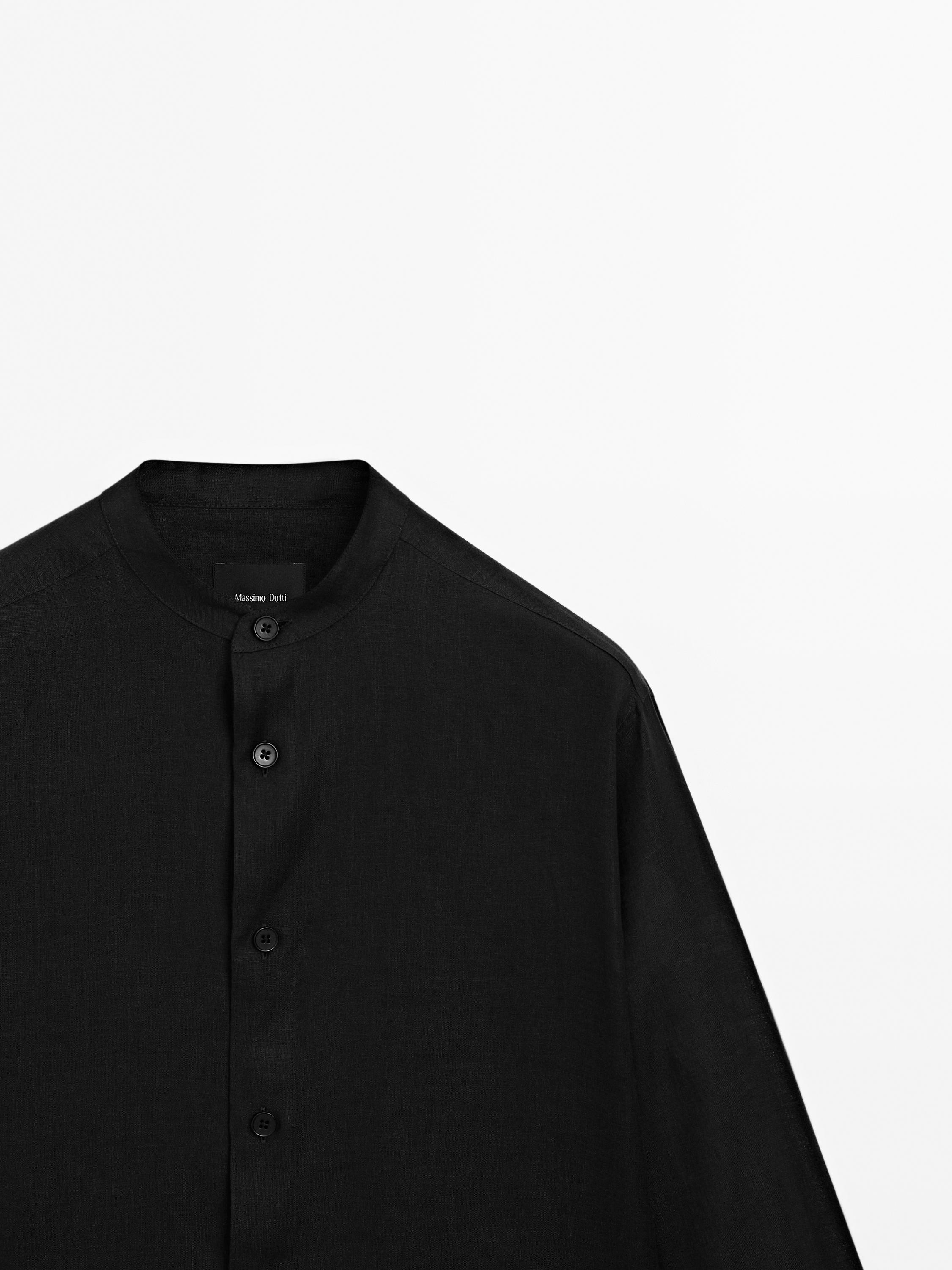 Camisa regular fit em linho - Limited Edition
