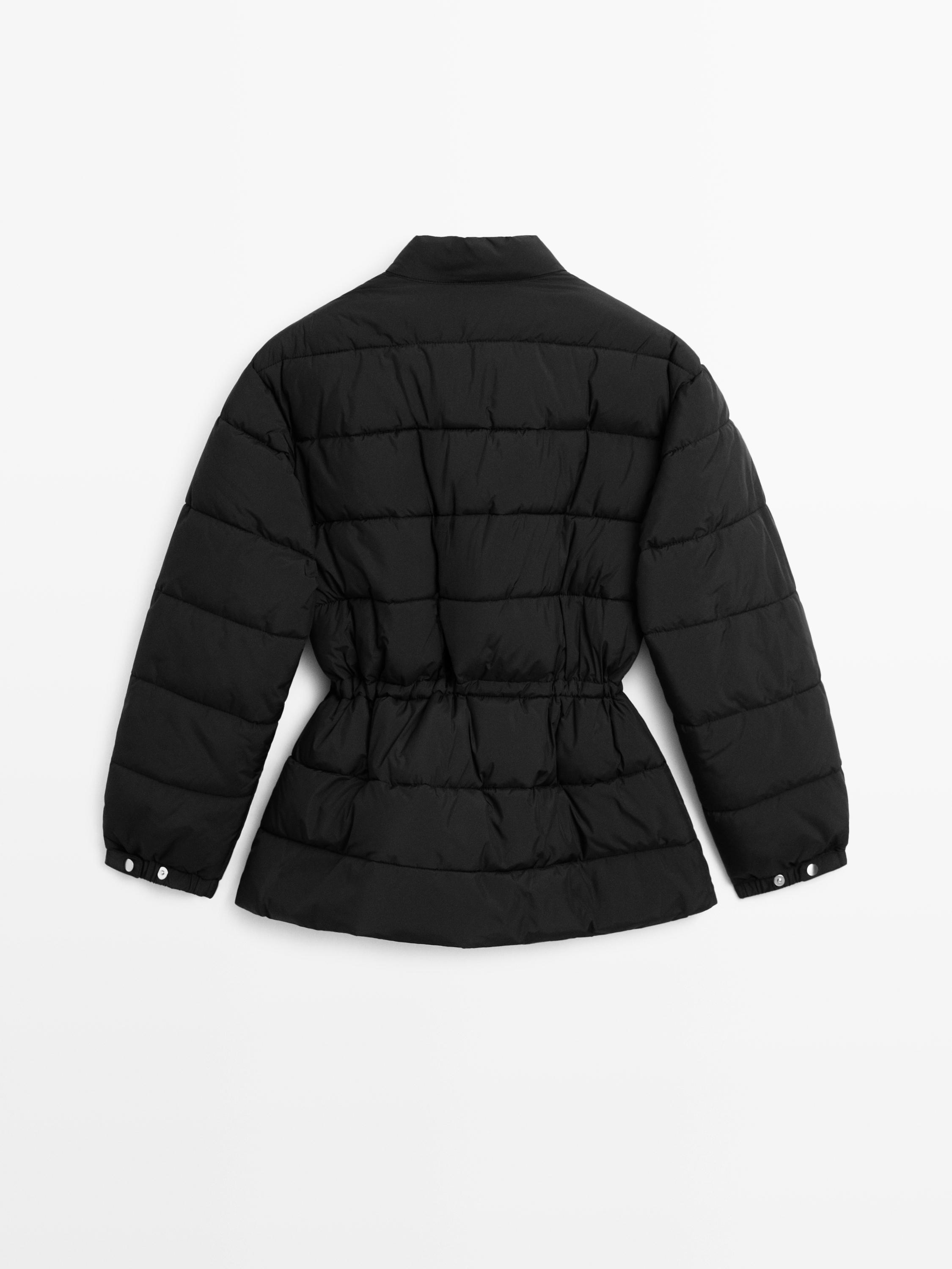 Veste matelassée à col mao