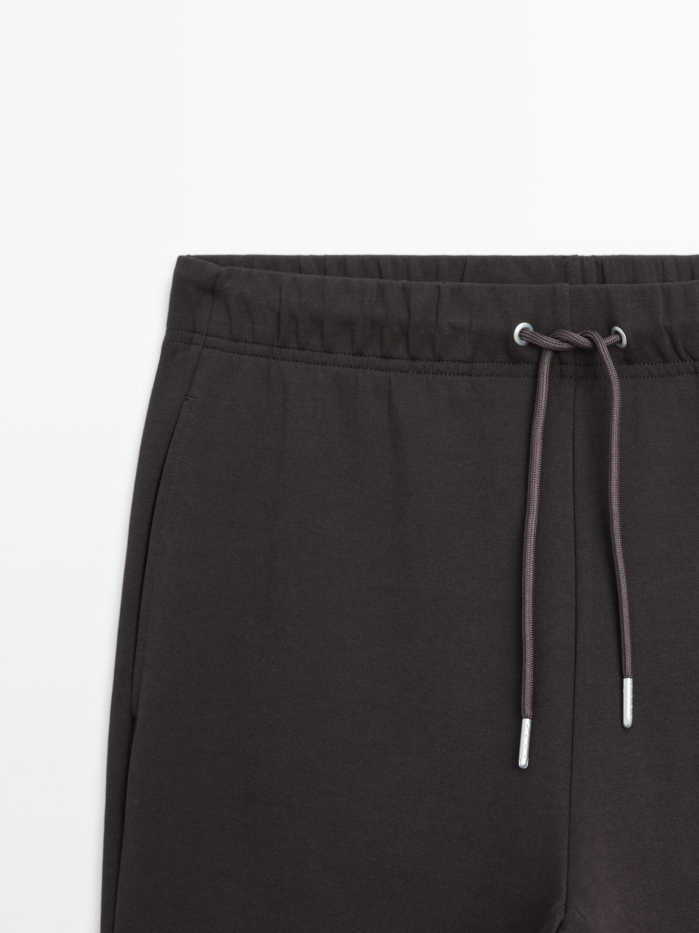 Pantalon de jogging en coton mélangé