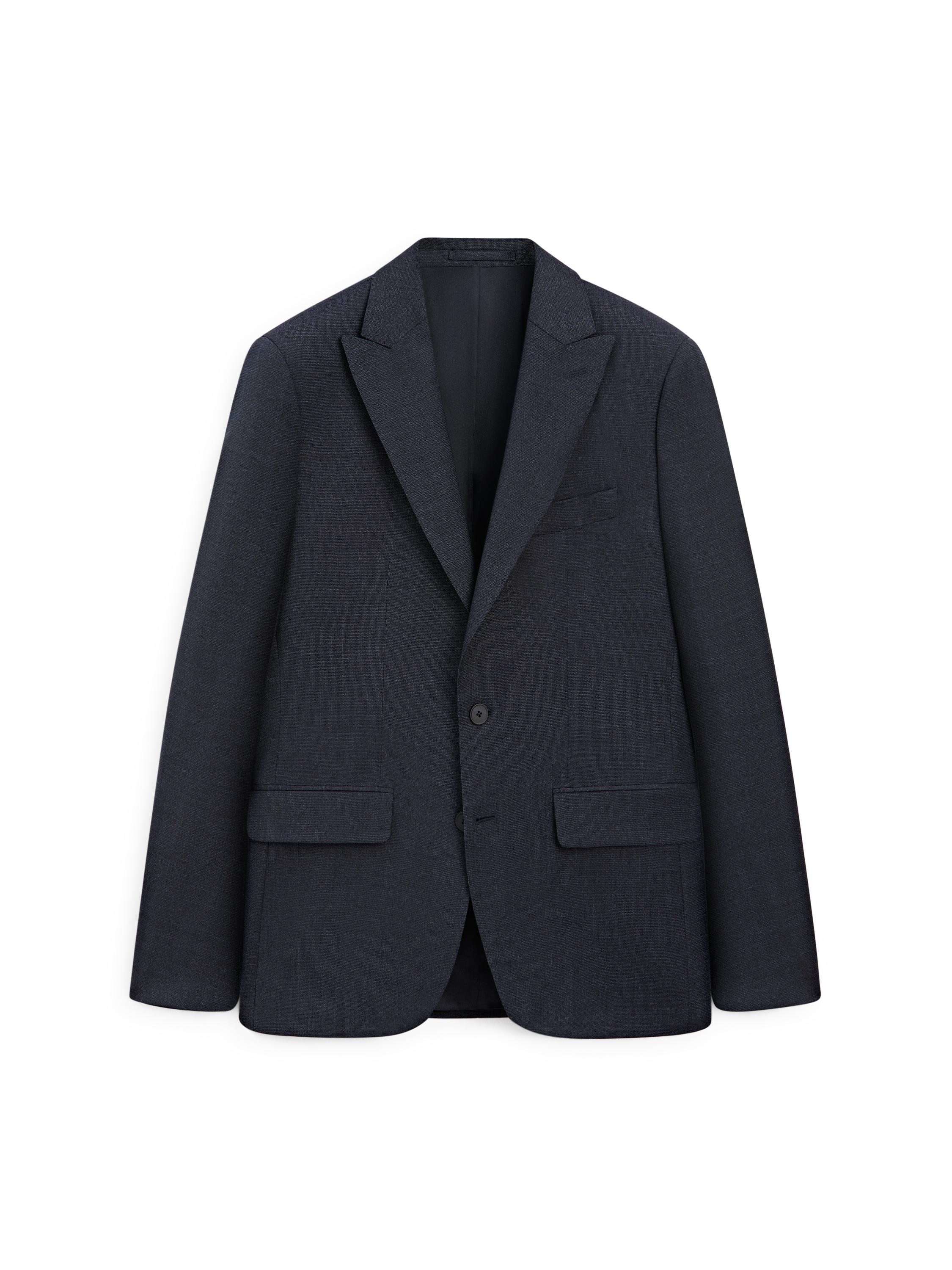 100% cool wool suit blazer — INDIGO