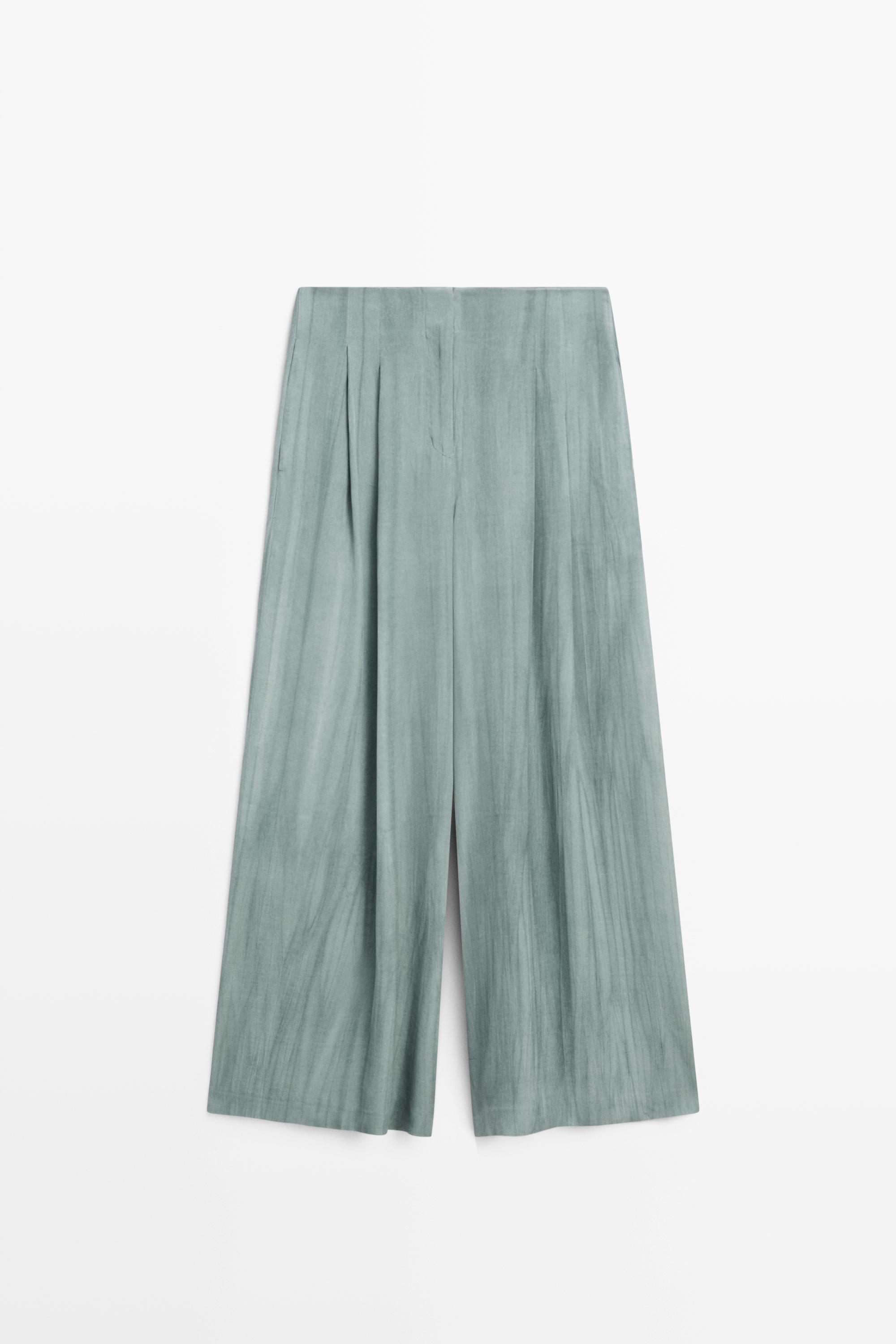 Pantalon large fluide