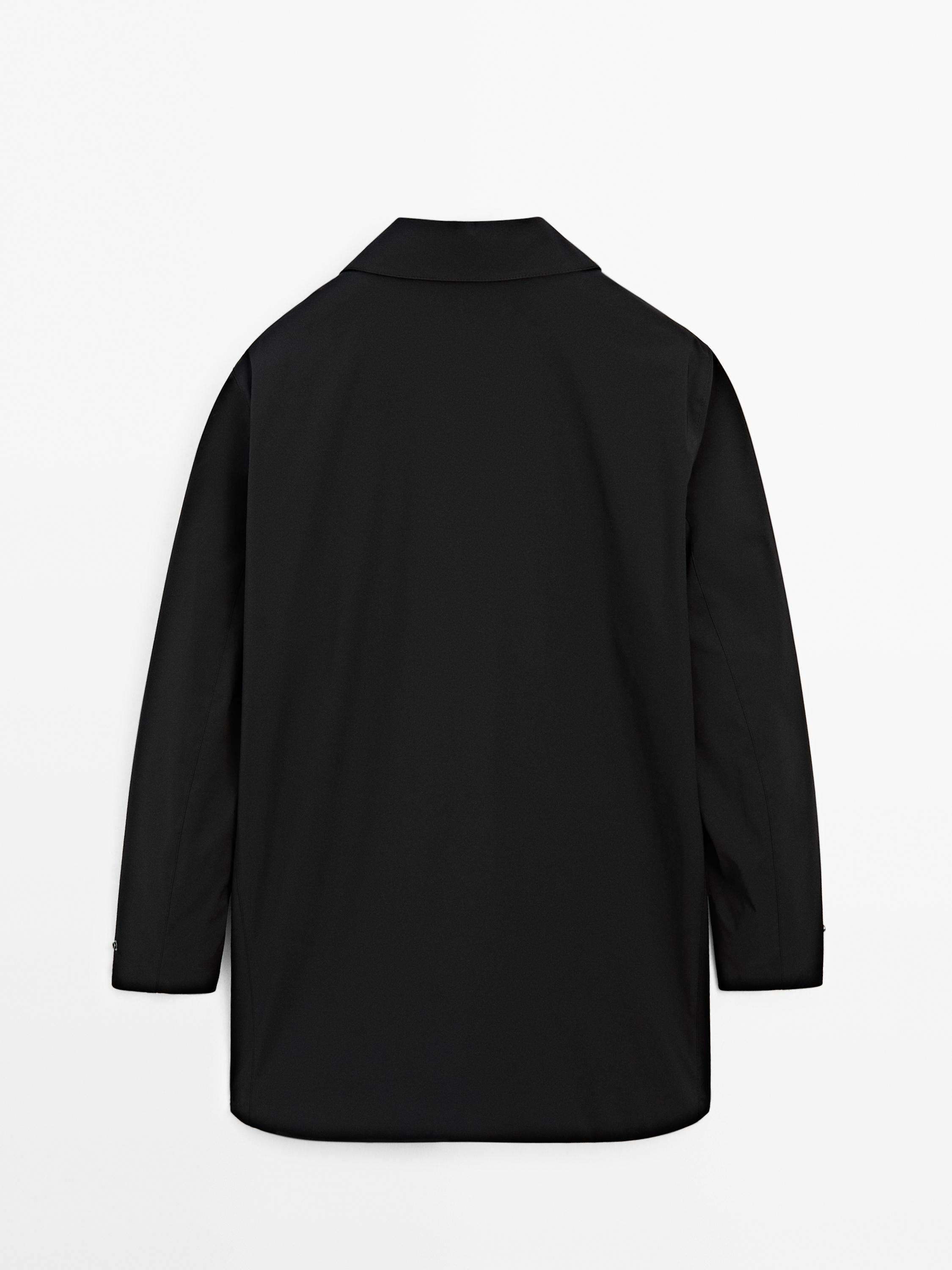 Trench in tessuto water repellent