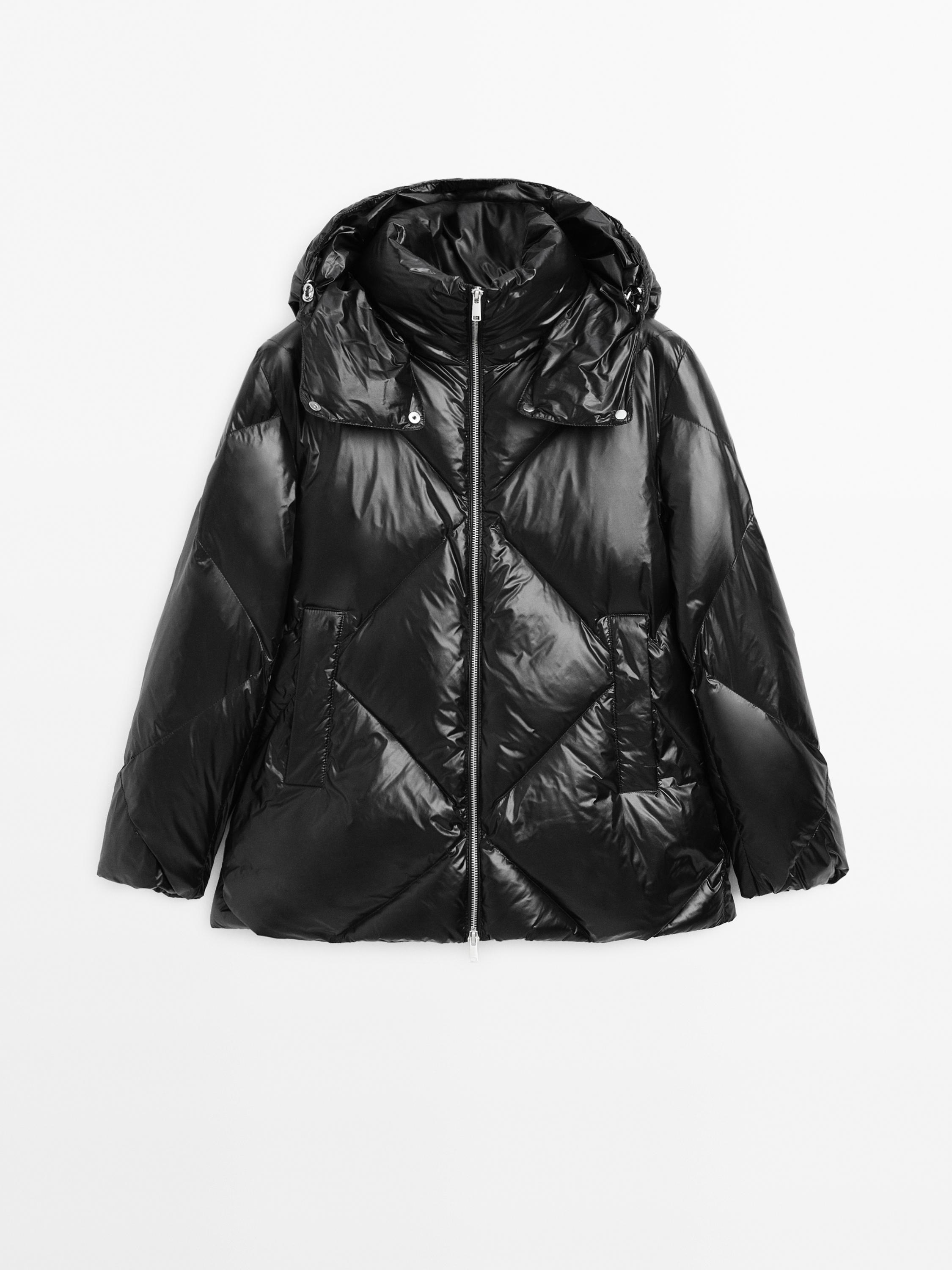 Water-repellent puffer jacket