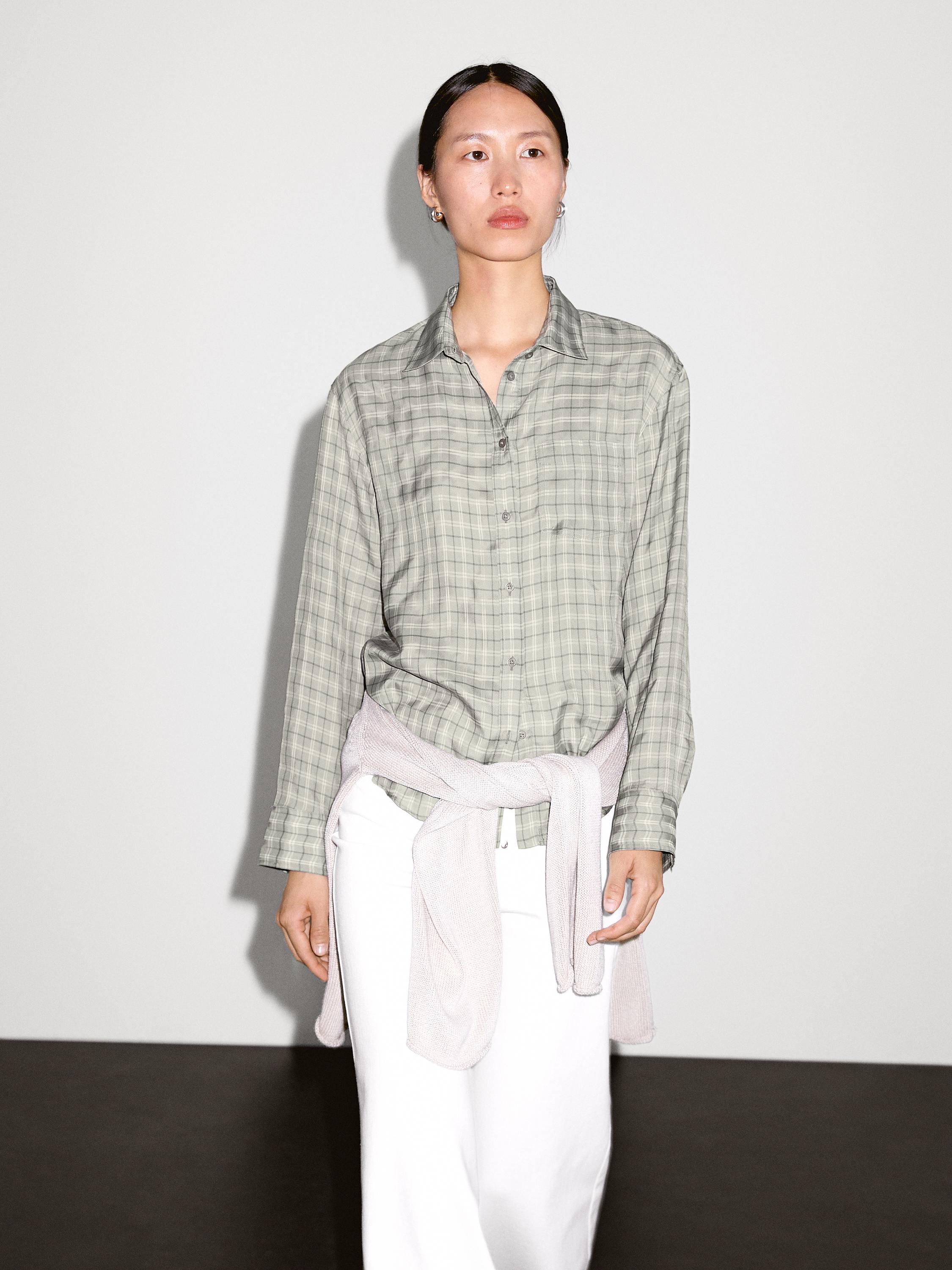 Lengvi 100 % kupro languoti marškiniai