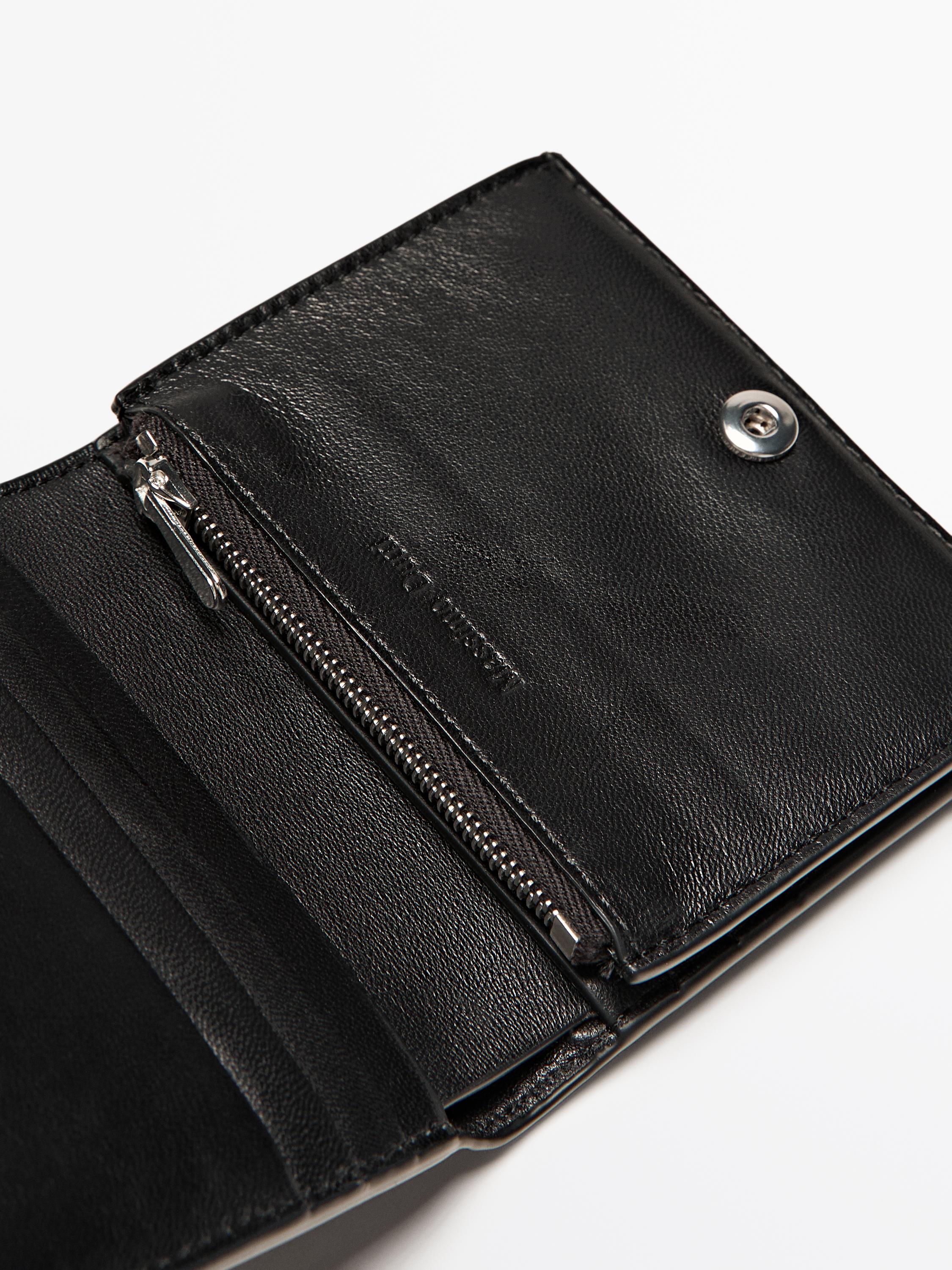 Peněženka z kůže napy