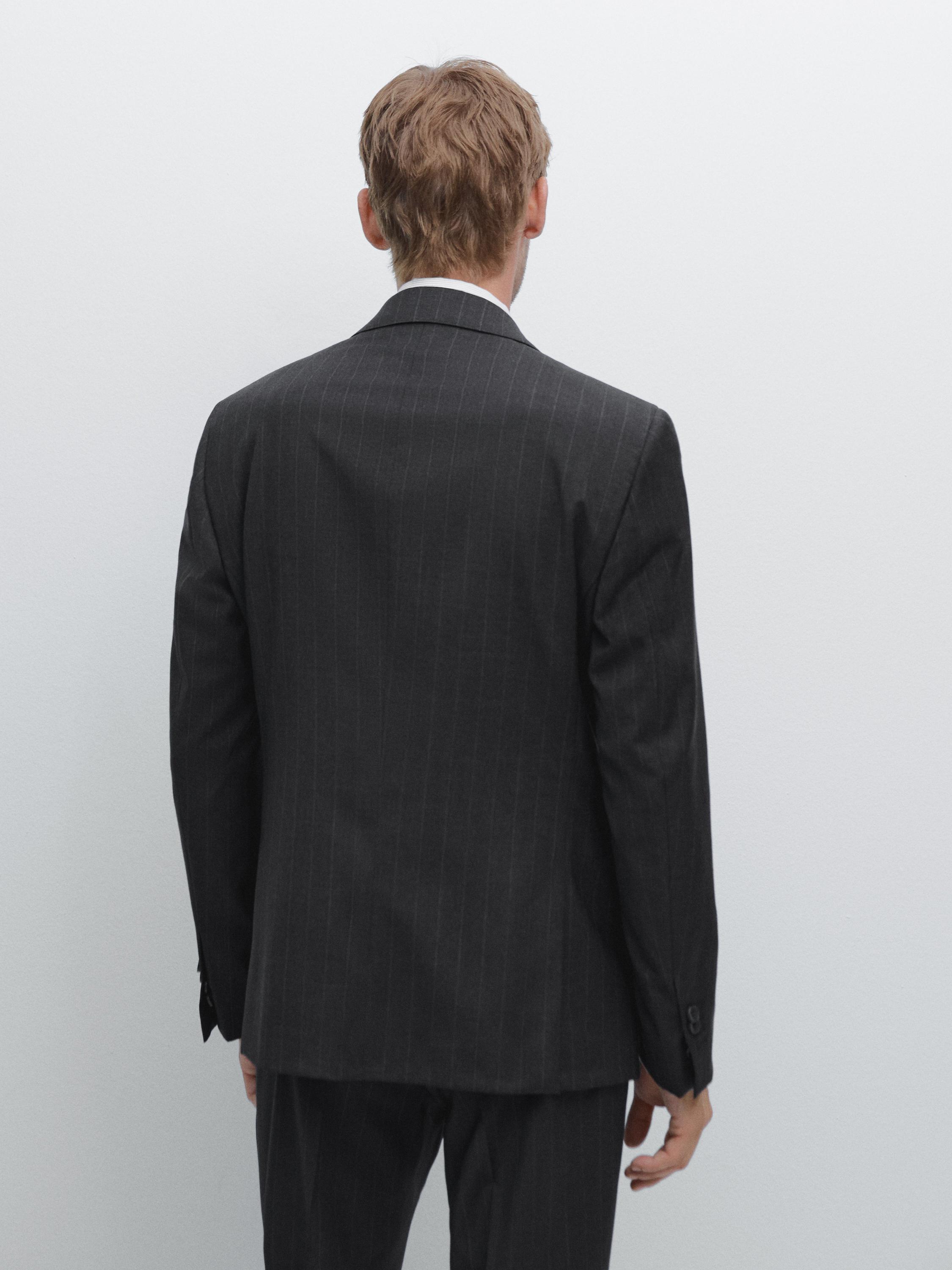 American pinstripe suit