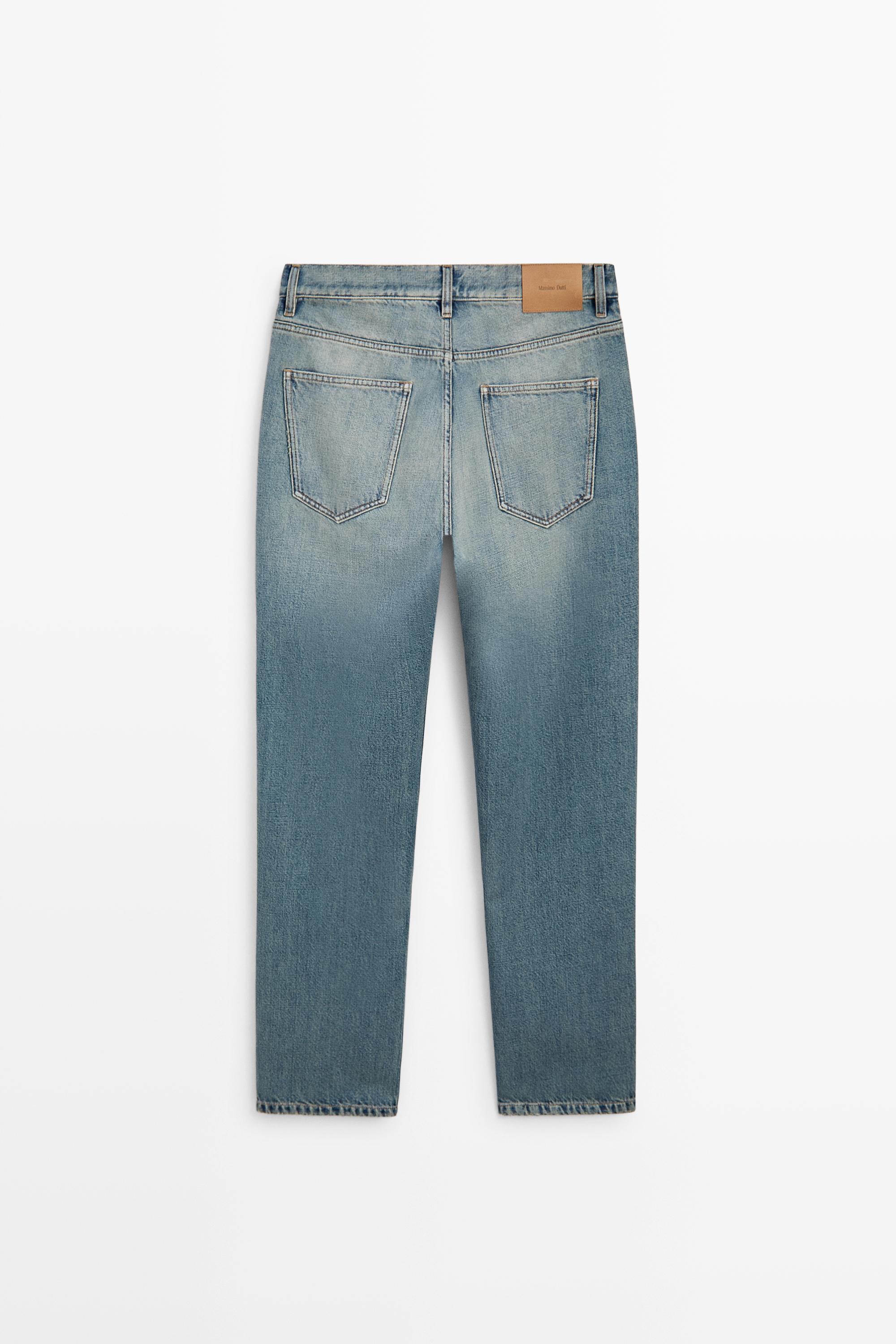 Straight-leg jeans — Light Blue