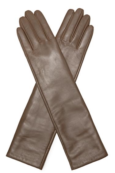 Long nappa leather gloves - LIMITED EDITION — BEIGE 7