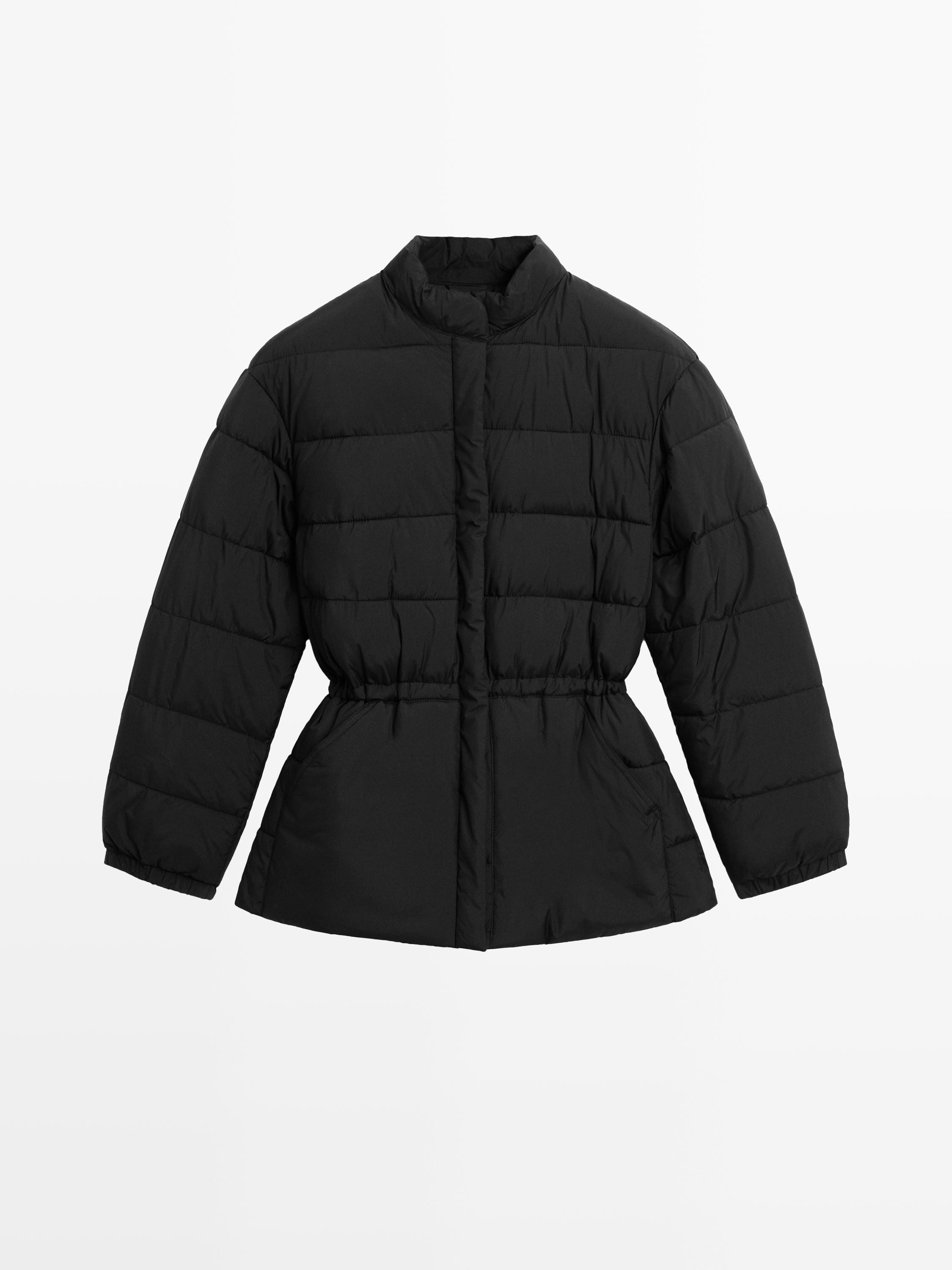 Veste matelassée à col mao