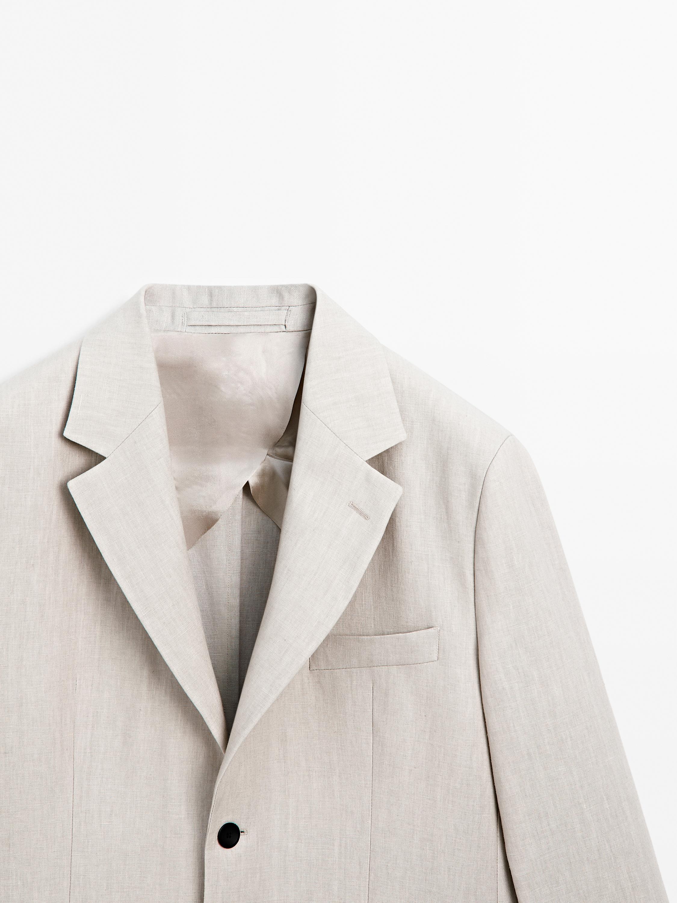 100% linen suit blazer - Limited Edition