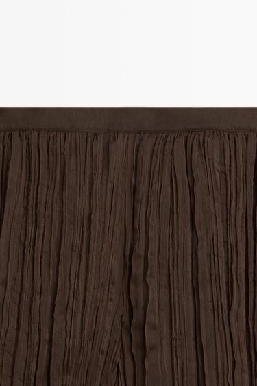 Total look flowing pants — BROWN 4