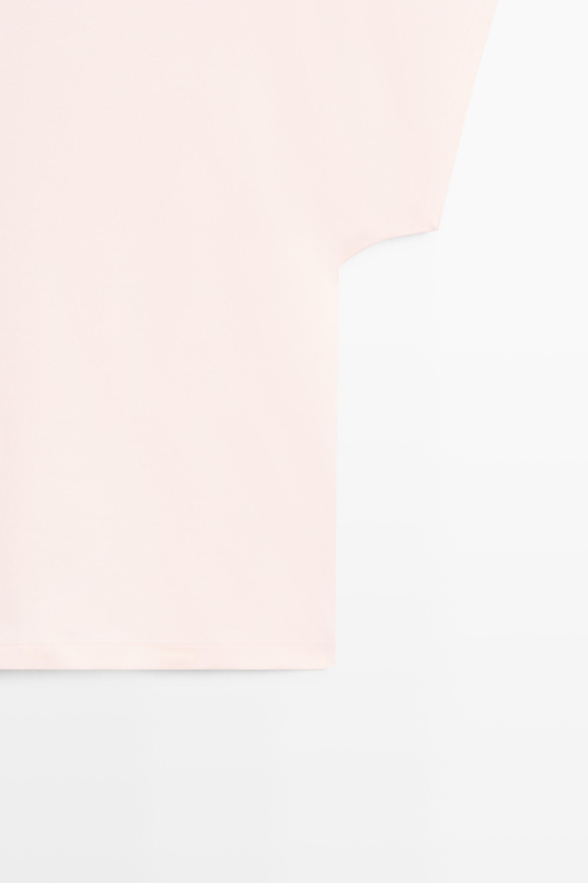 100% Cotton Short Sleeve T-Shirt — PINK