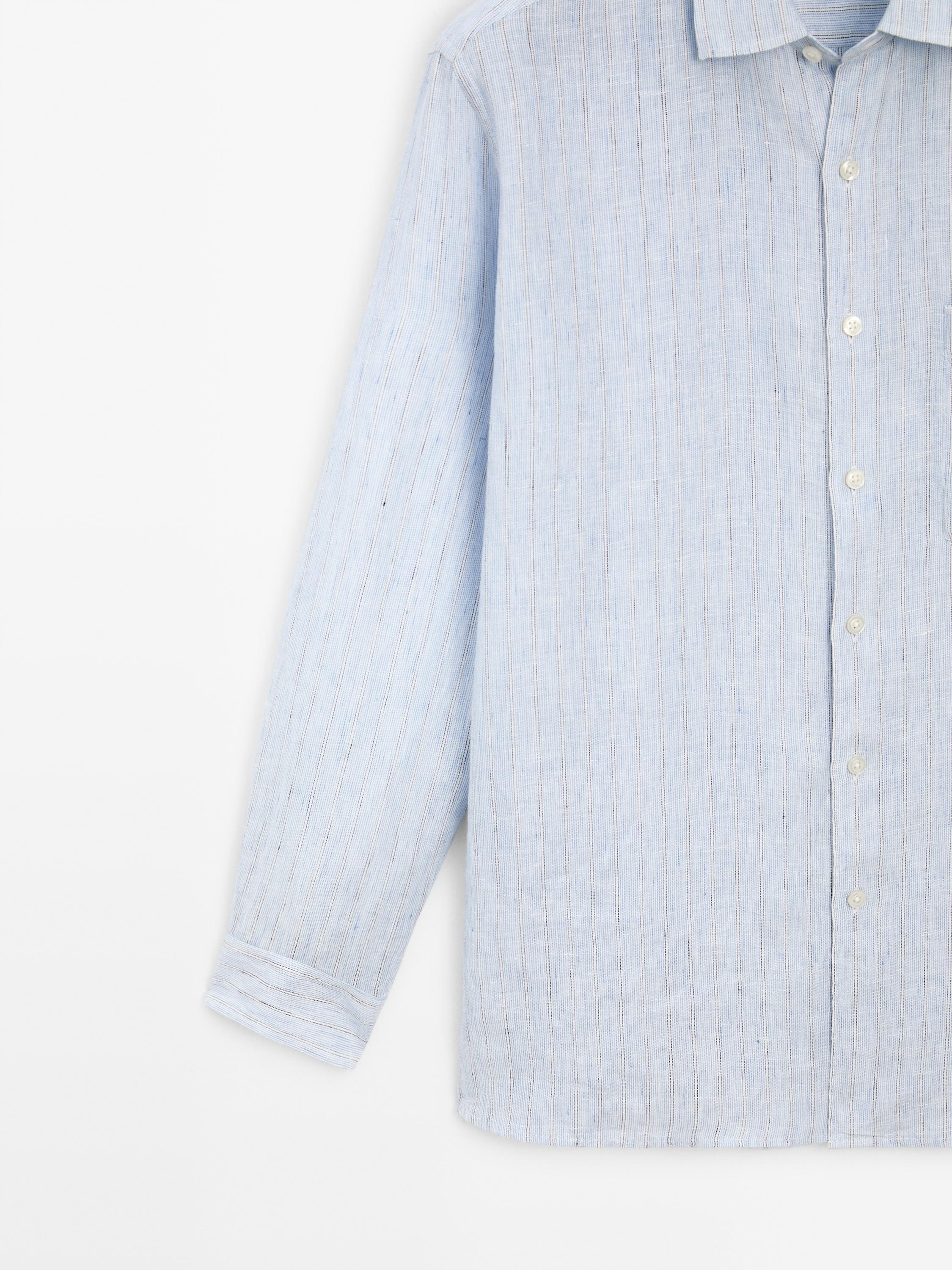Regular fit striped shirt