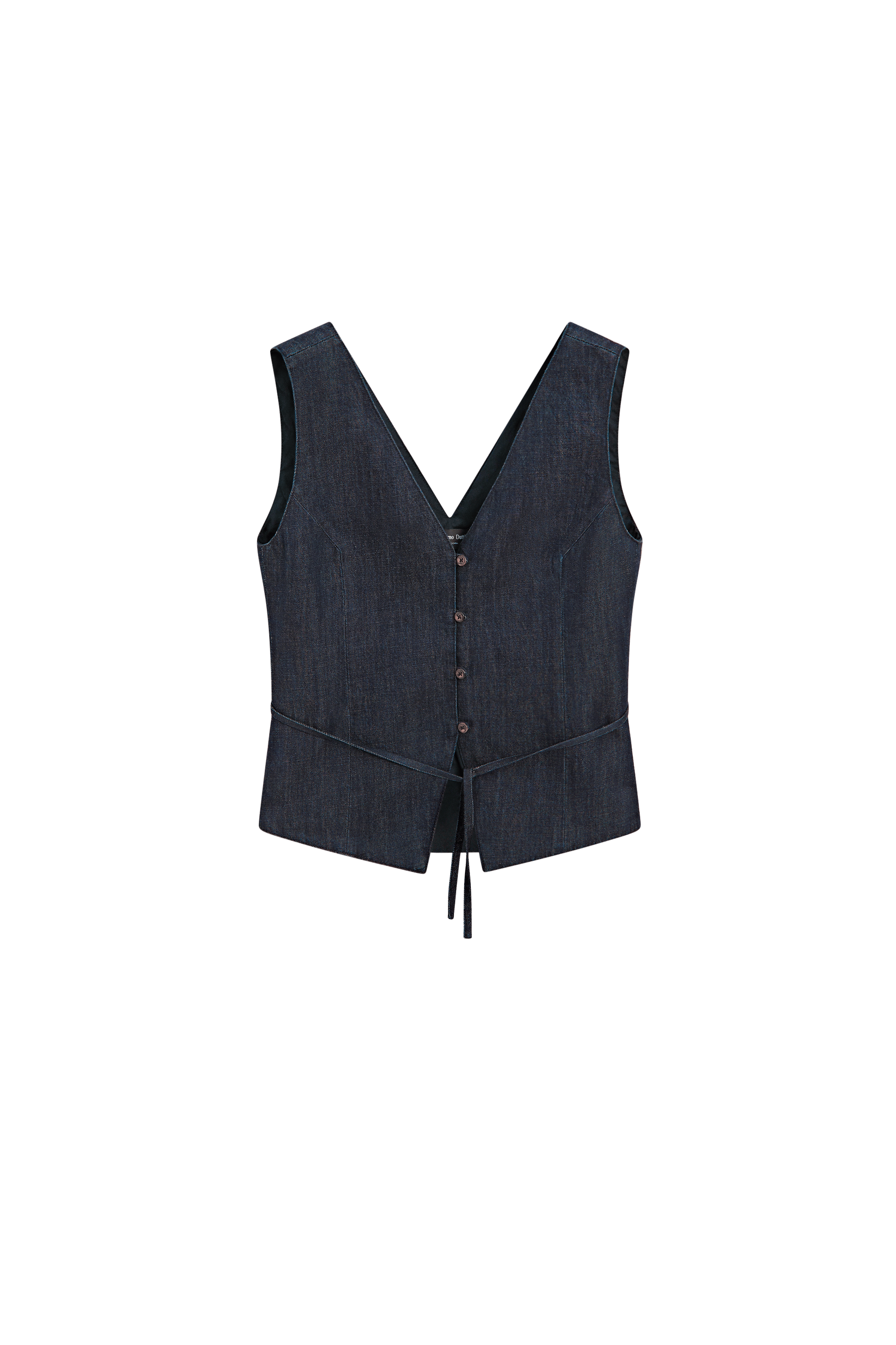 Massimo Dutti Denim yelek total look