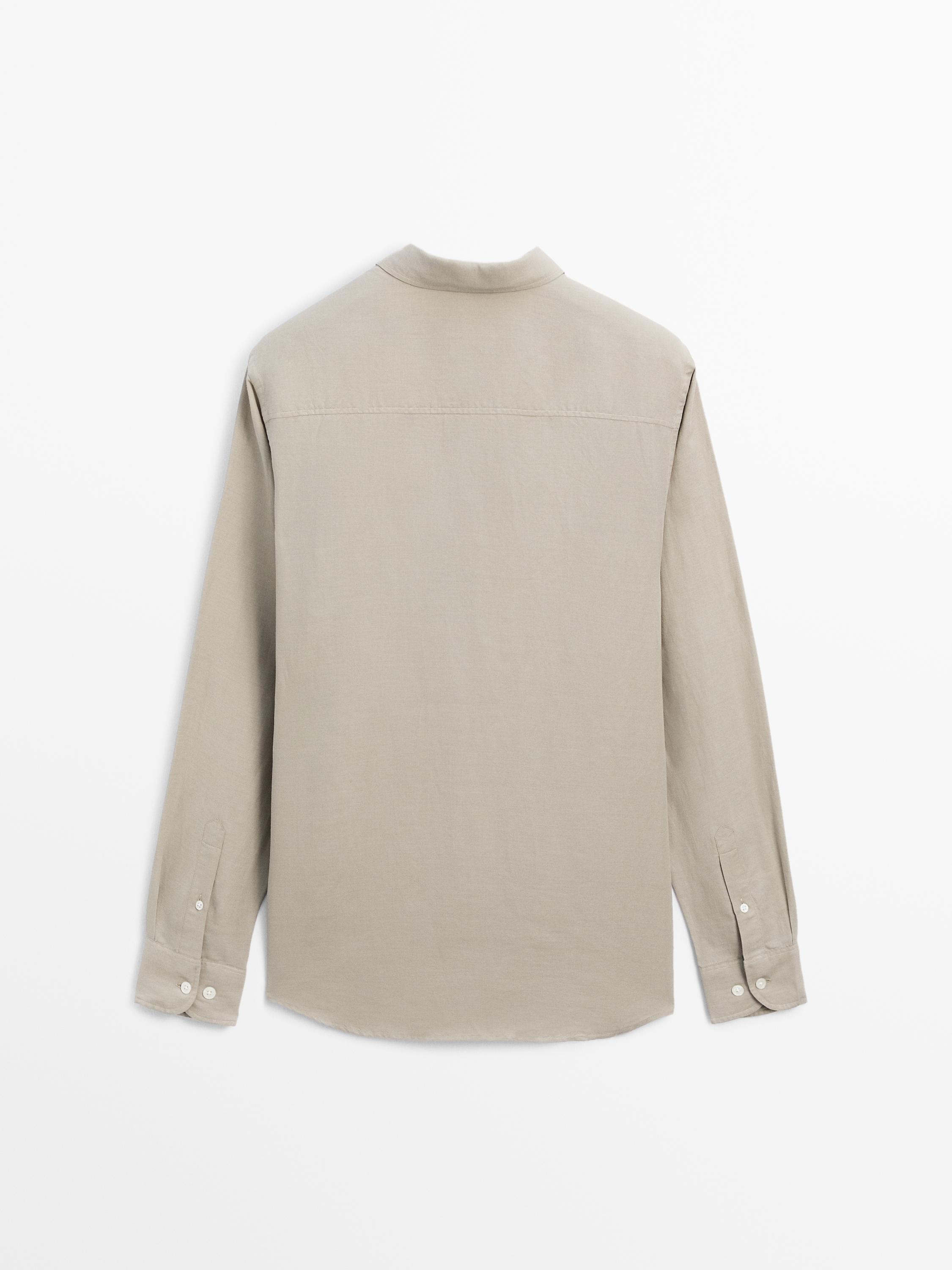 Hemd aus Baumwollmischgewebe im Regular Fit