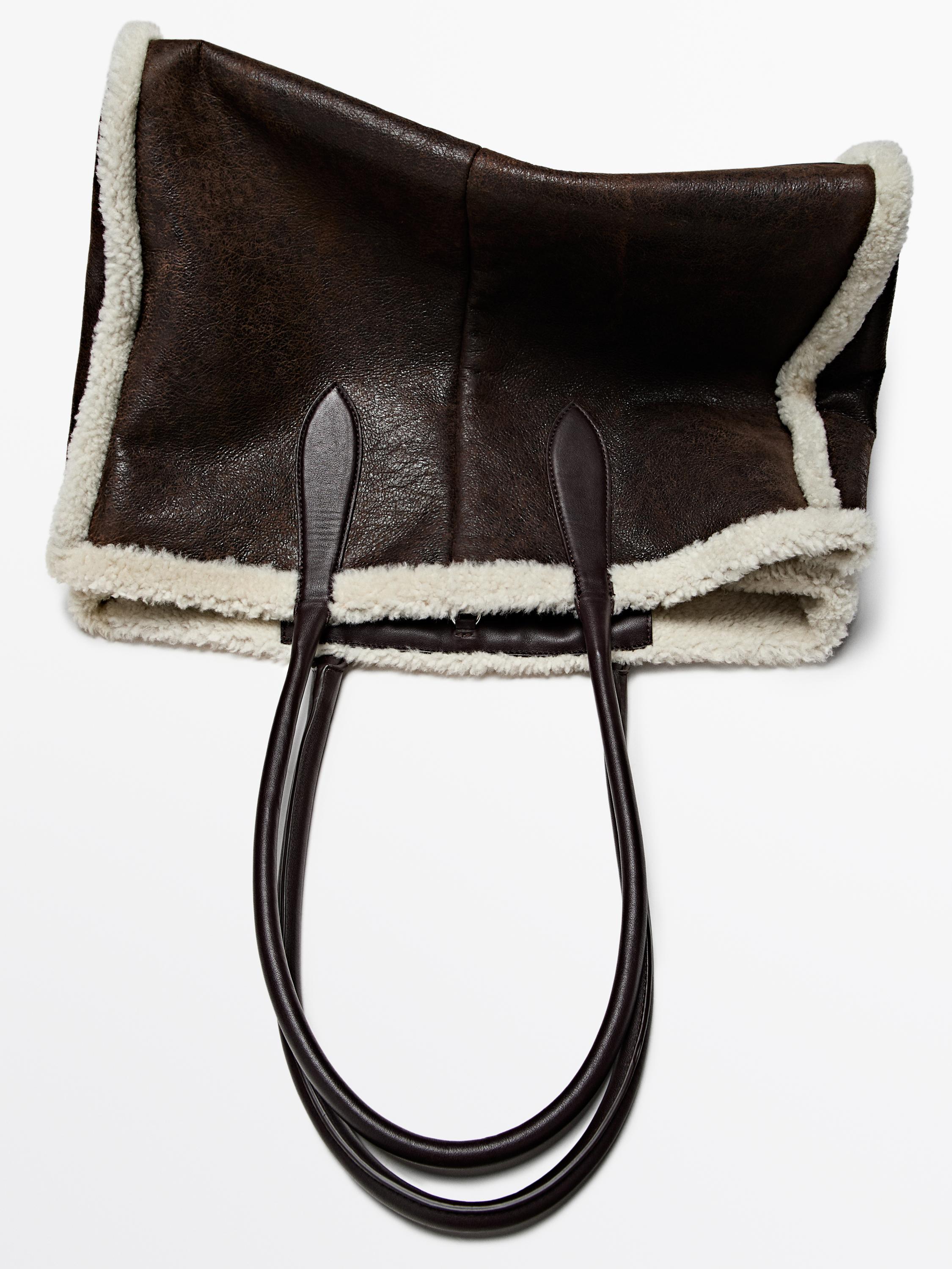Double-faced MD ICON bag — BROWN