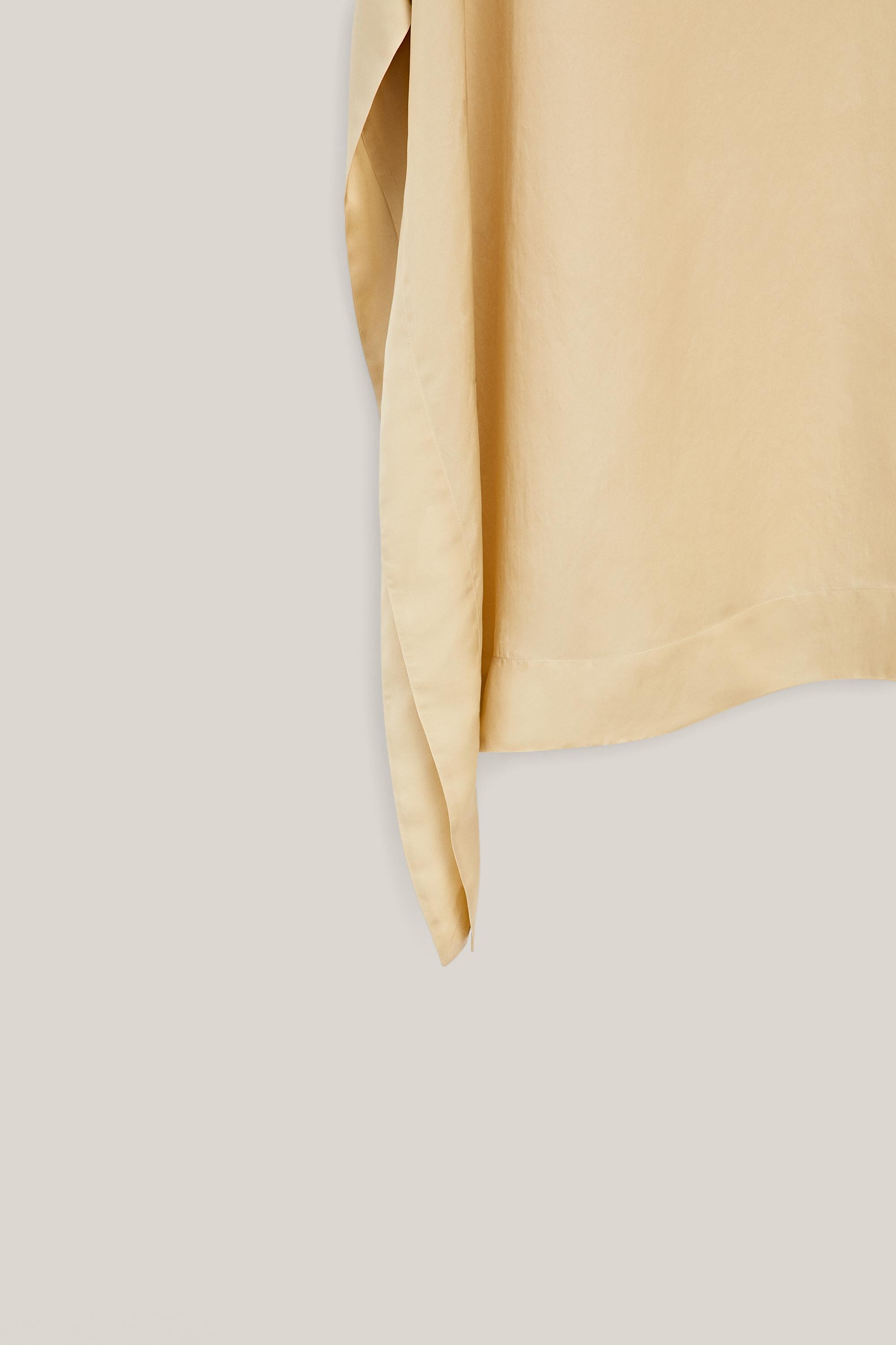 Flowing midi pareo skirt - LIMITED EDITION — MUSTARD YELLOW
