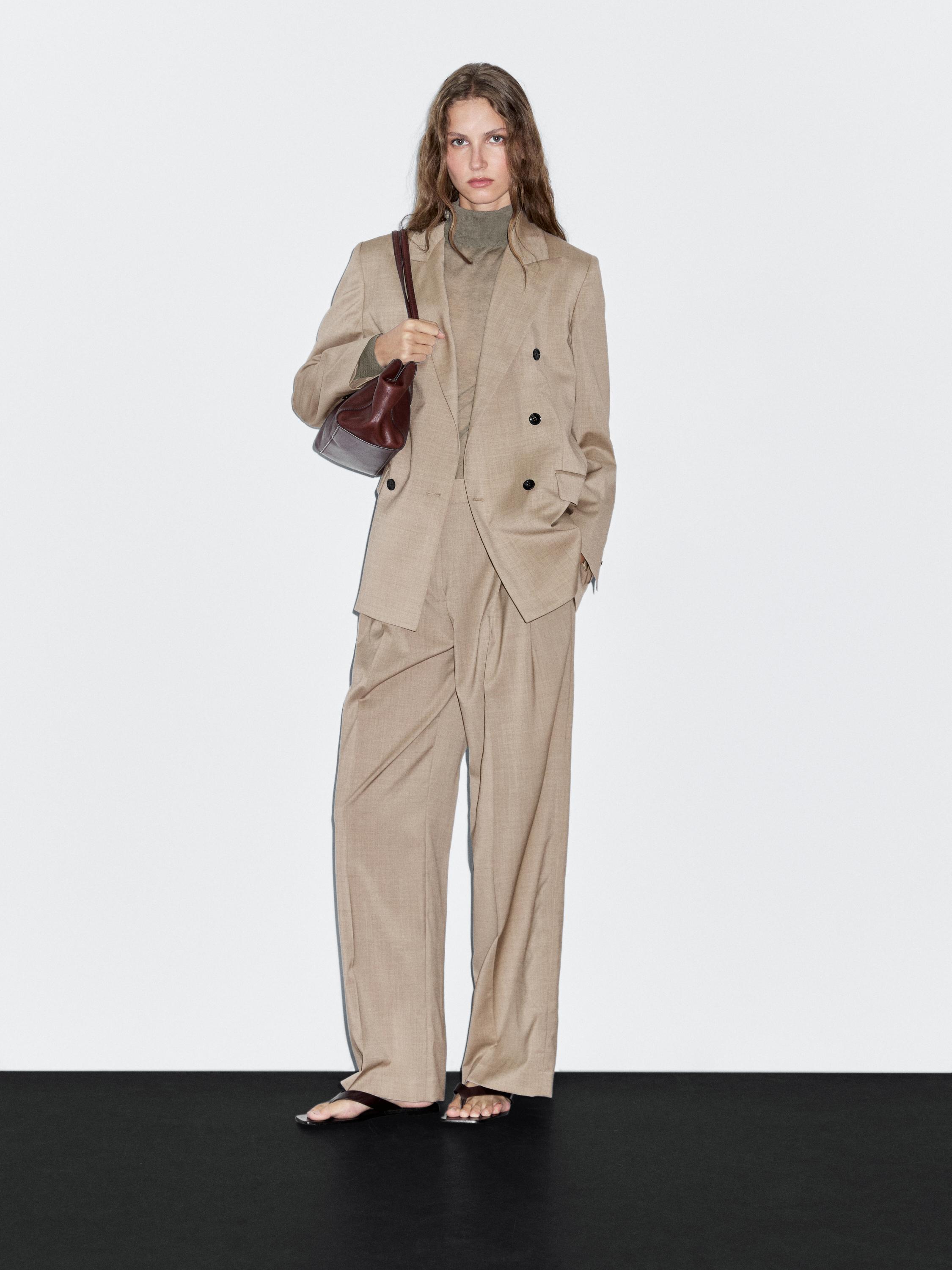 Blazer doppiopetto 100% lana