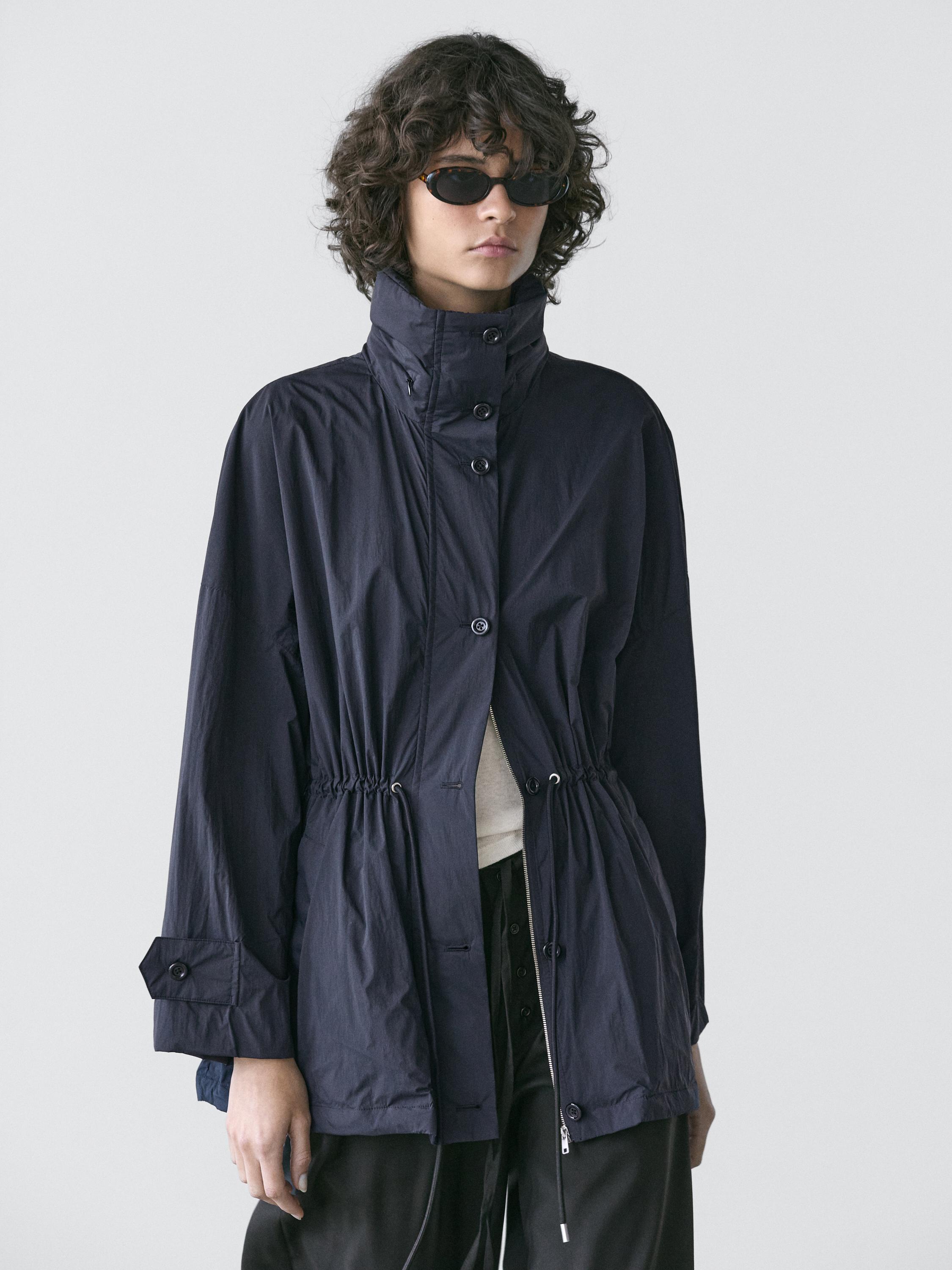 Parka en tissu technique