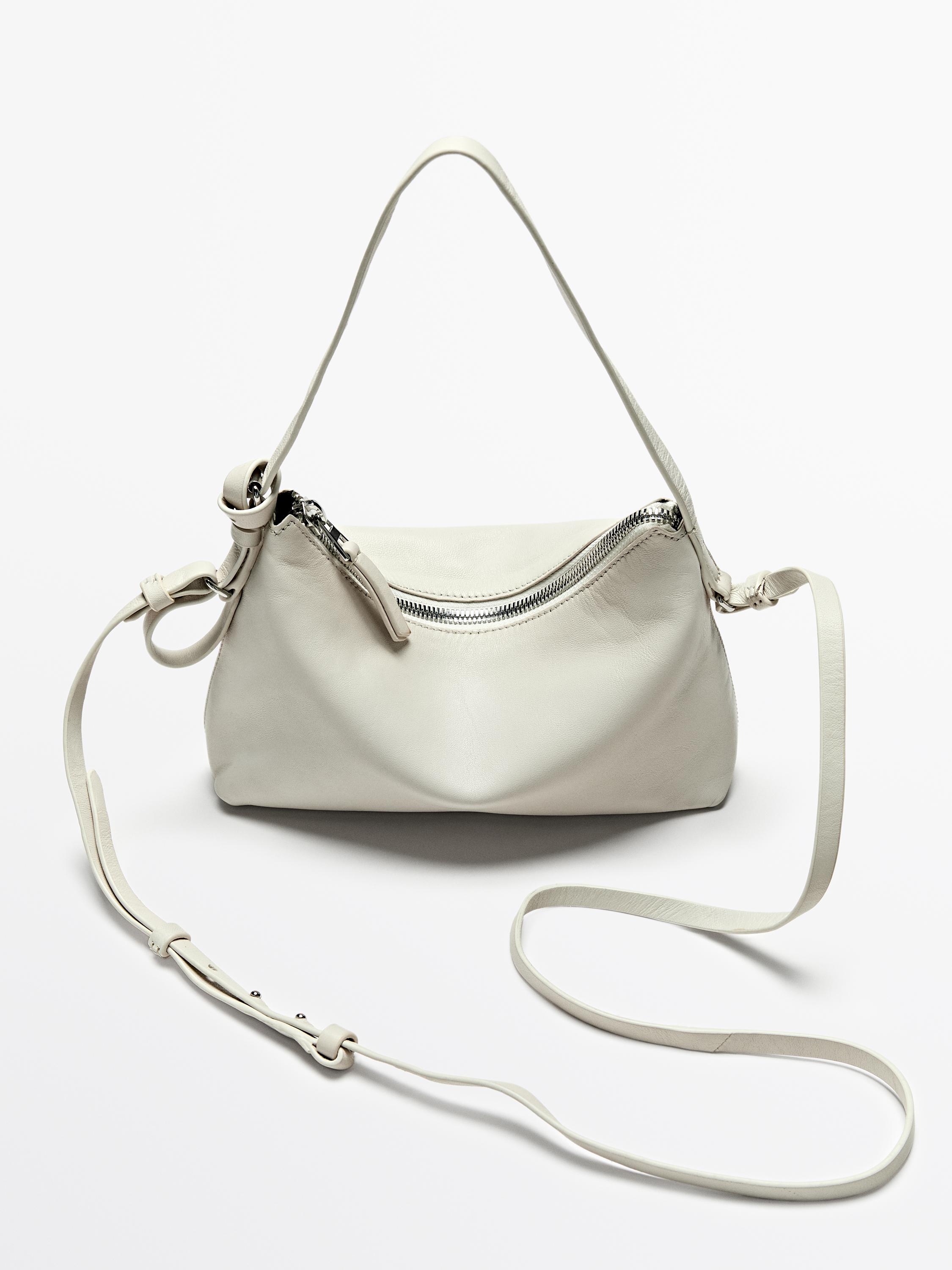 Small nappa leather bag
