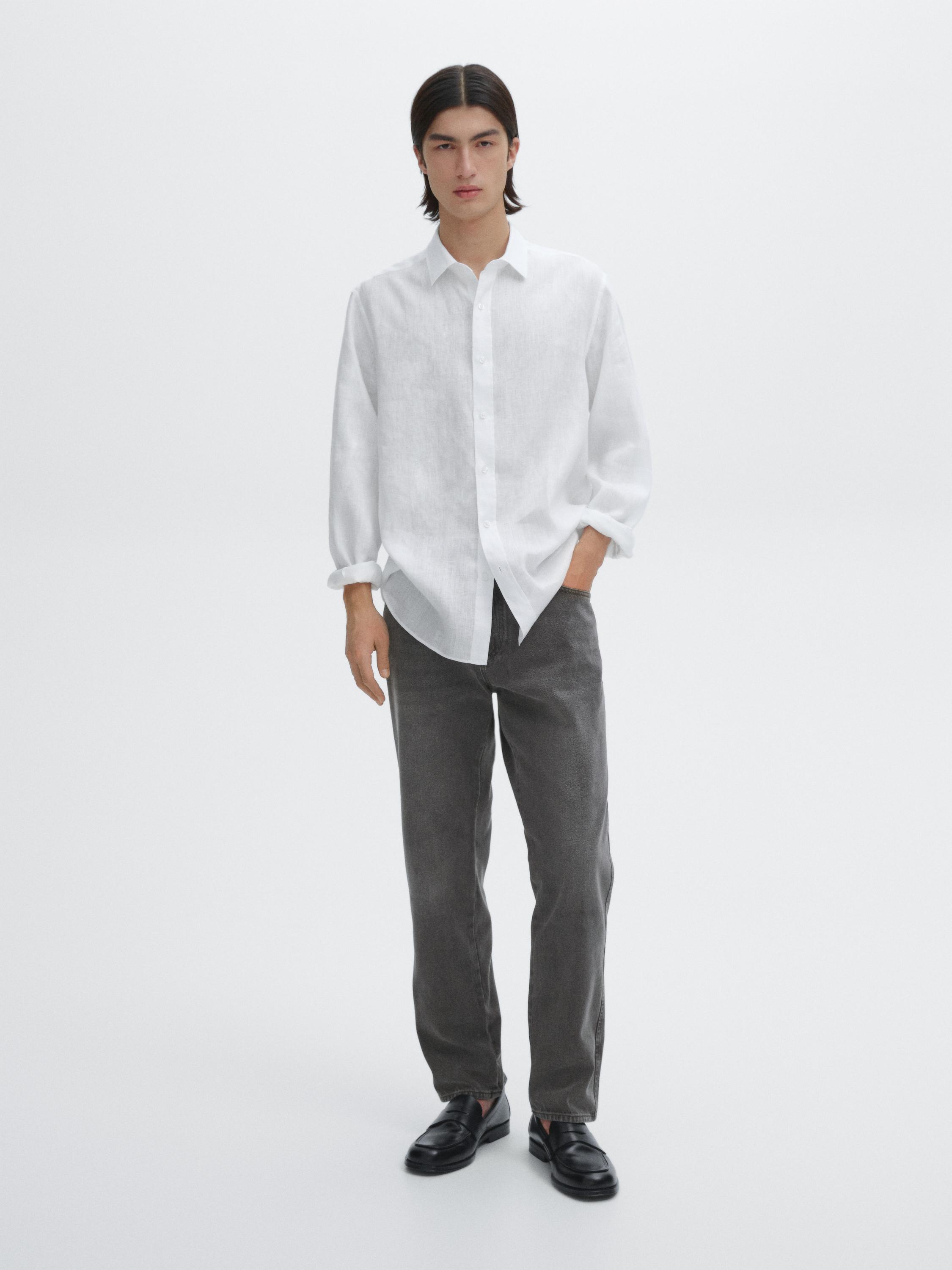 Essential 100% linen shirt