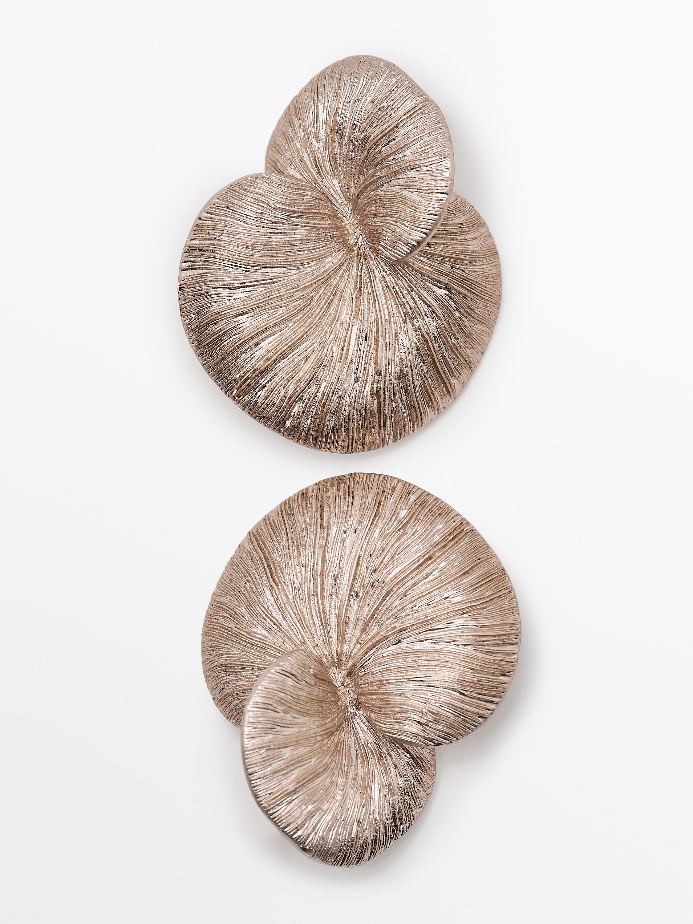 Seashell earrings
