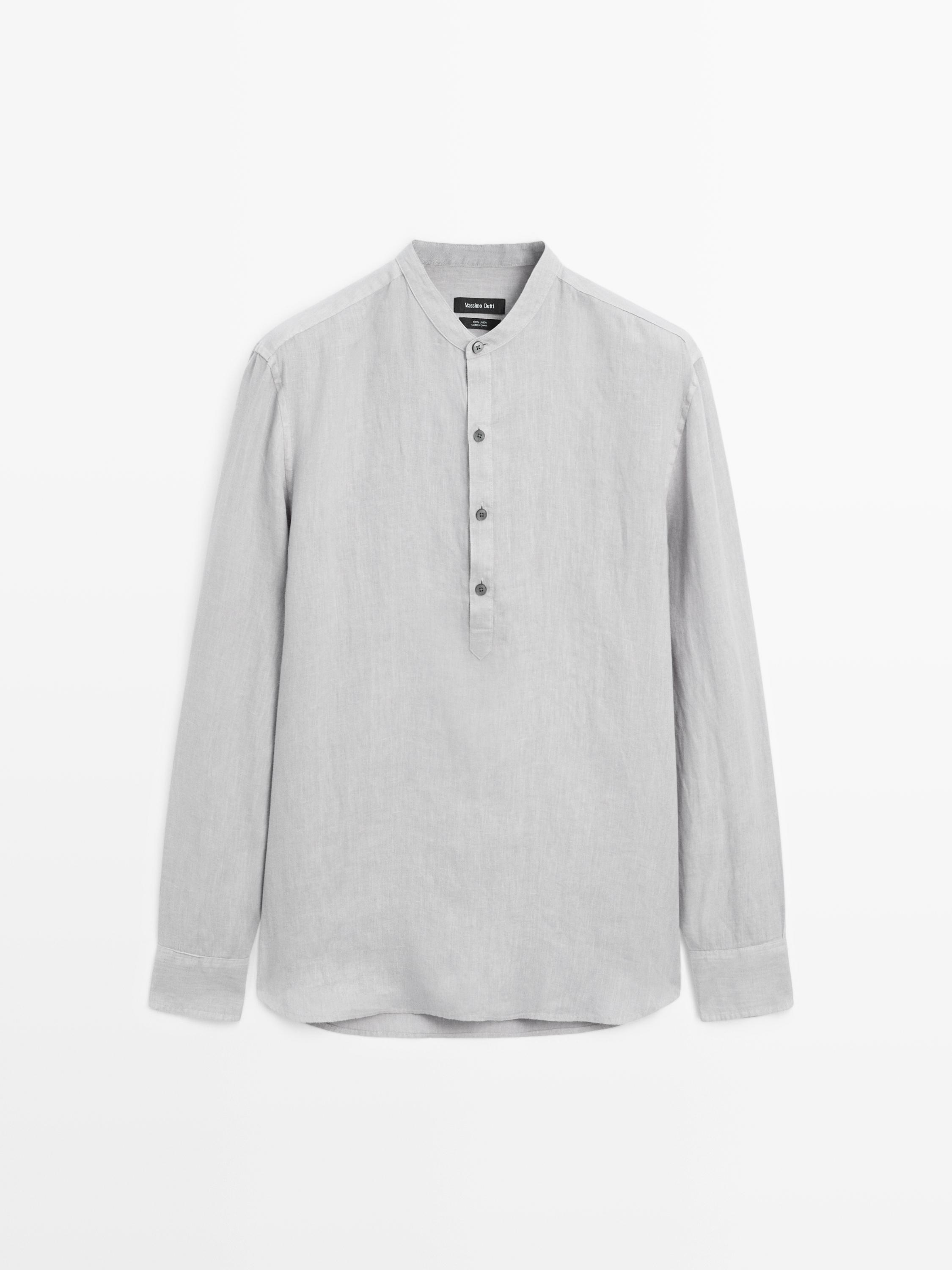 100% linen shirt