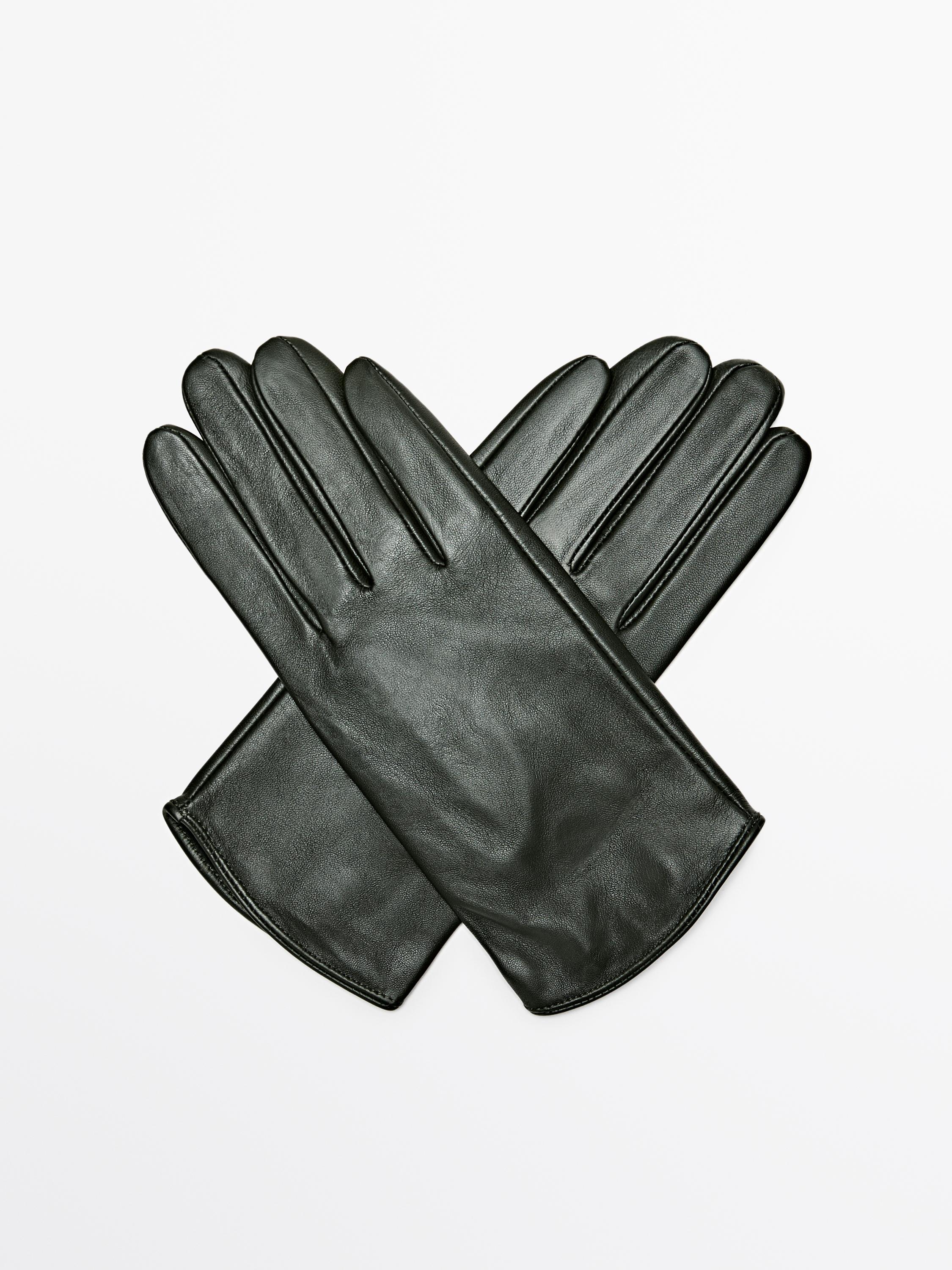 Nappa leather gloves