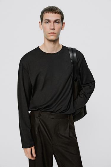 100% cotton long sleeve T-shirt - LIMITED EDITION — BLACK 2