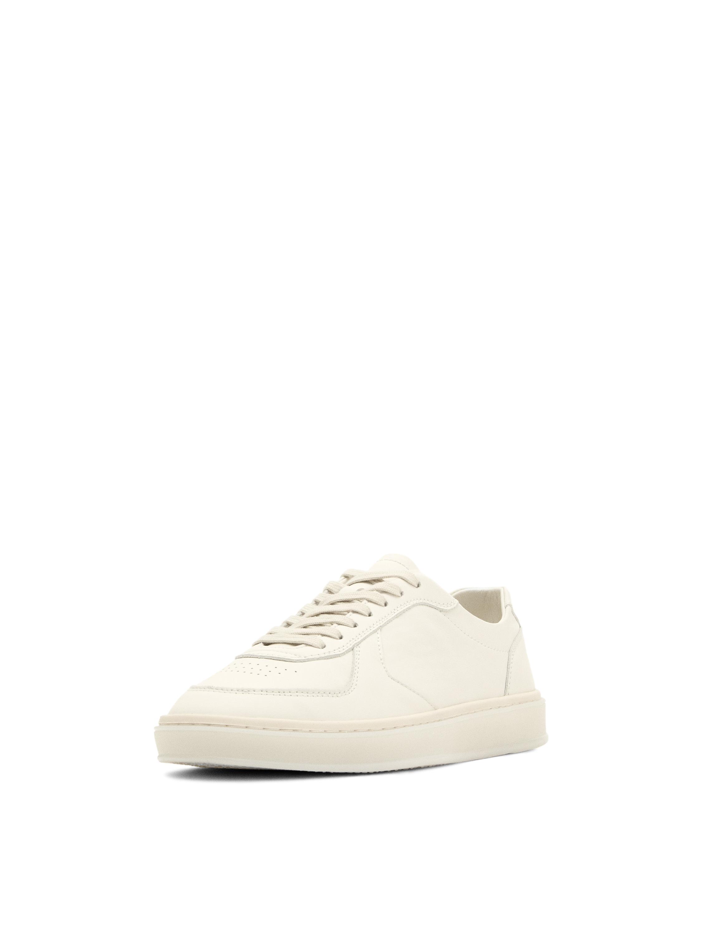 Nappa trainers — WHITE