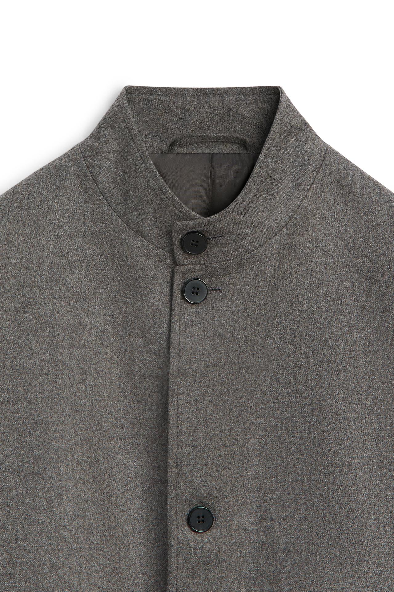 100% wool total look overshirt - LIMITED EDITION — MEDIUM ECRU