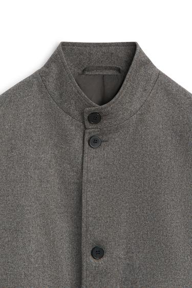 100% wool total look overshirt - LIMITED EDITION — MEDIUM ECRU 9