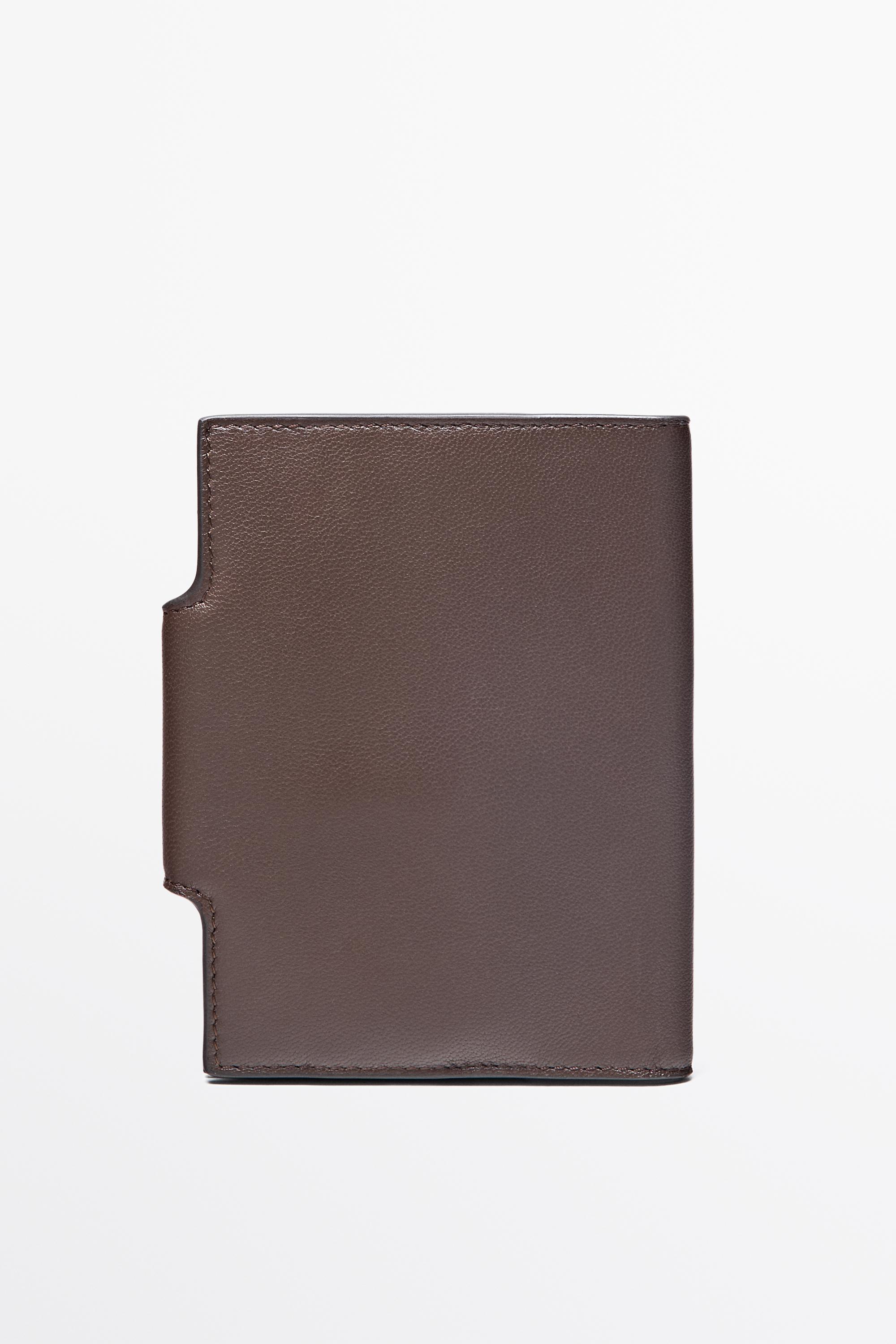 Nappa leather passport holder