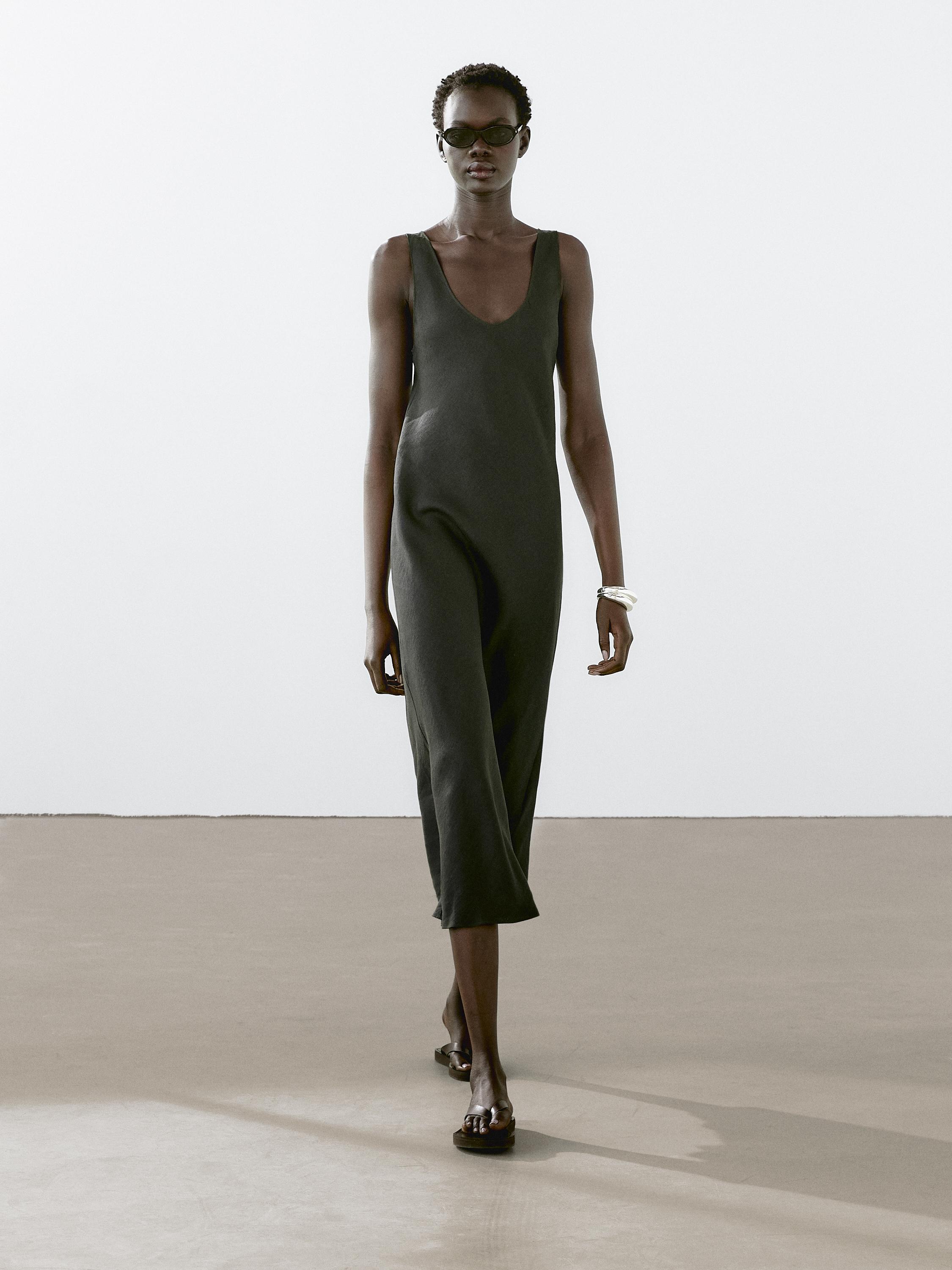 Fustan treçereksh 100% lino